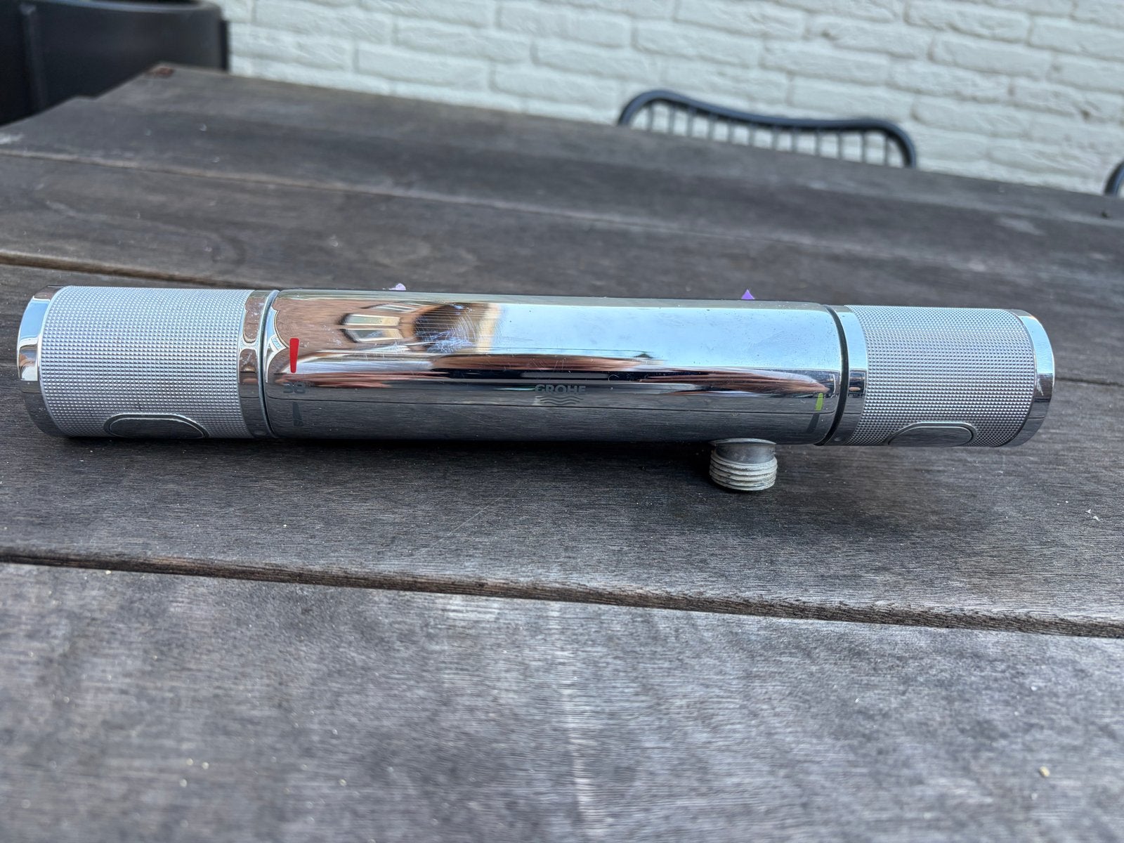 Grohe douchekraan/Thermostaat - Goede staat, Doe-het-zelf en Verbouw, Ophalen of Verzenden, Zo goed als nieuw, Chroom, Douche