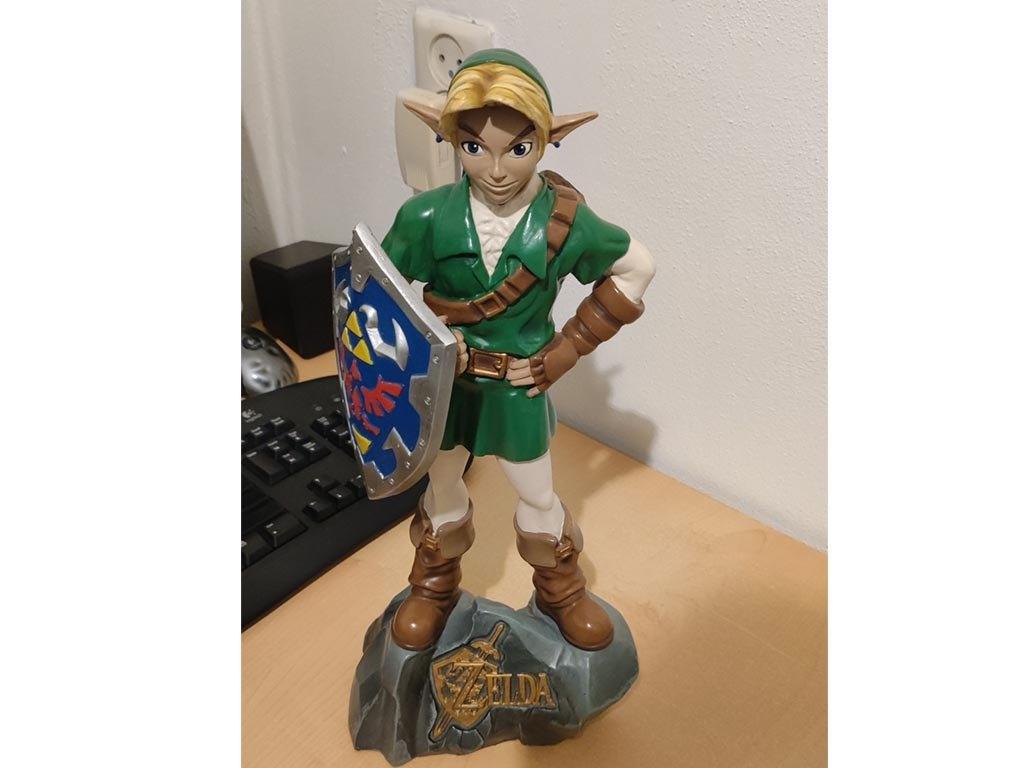 Legend Zelda 64 statue Ocarina Time E3 1997 Official Oxmox, Verzamelen, Ophalen of Verzenden, Zo goed als nieuw, Overige typen