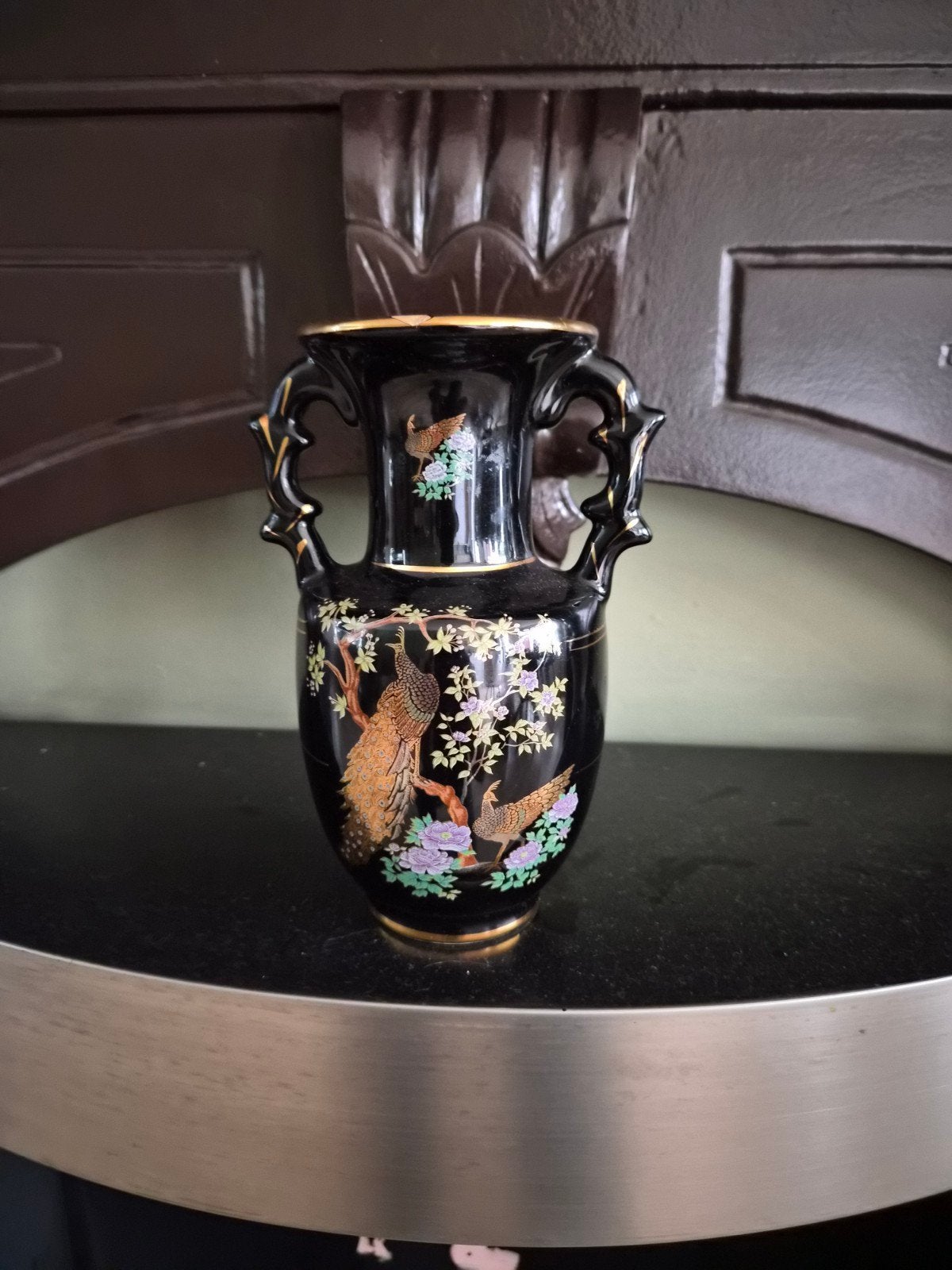 griekse vaas 24k gold, Antiek en Kunst, Antiek | Vazen, Ophalen of Verzenden