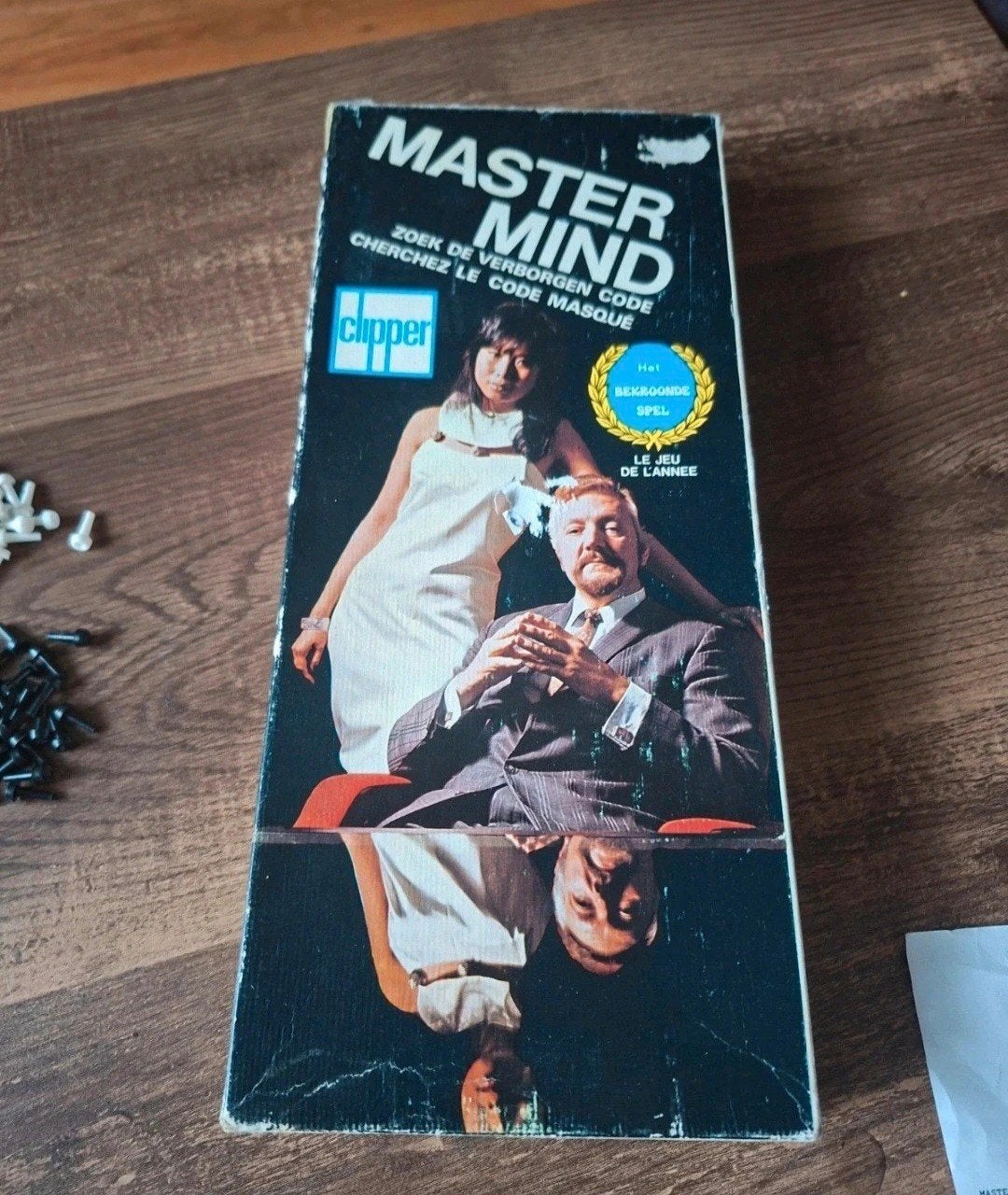 Mastermind bordspel - Zoek de verborgen code, Een of twee spelers, Ophalen of Verzenden, Gebruikt, Clipper