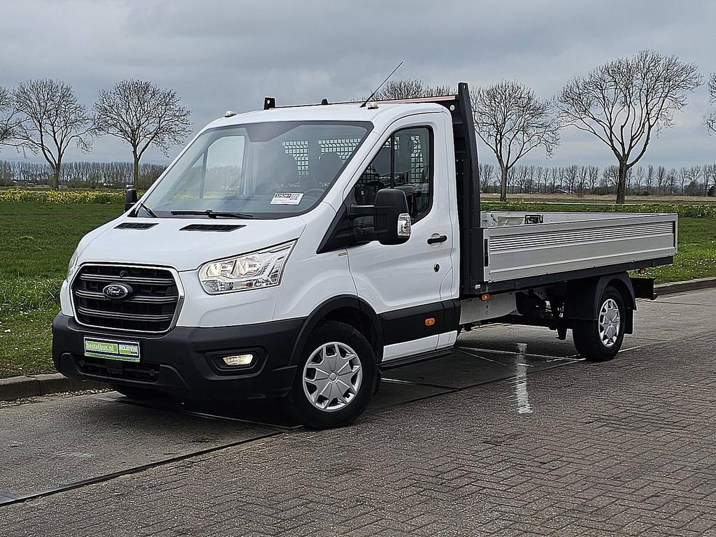 FORD TRANSIT 2.0 l3 open laadbak, Auto's, Bestelauto's, Gebruikt, Euro 6, 2227 kg, Wit