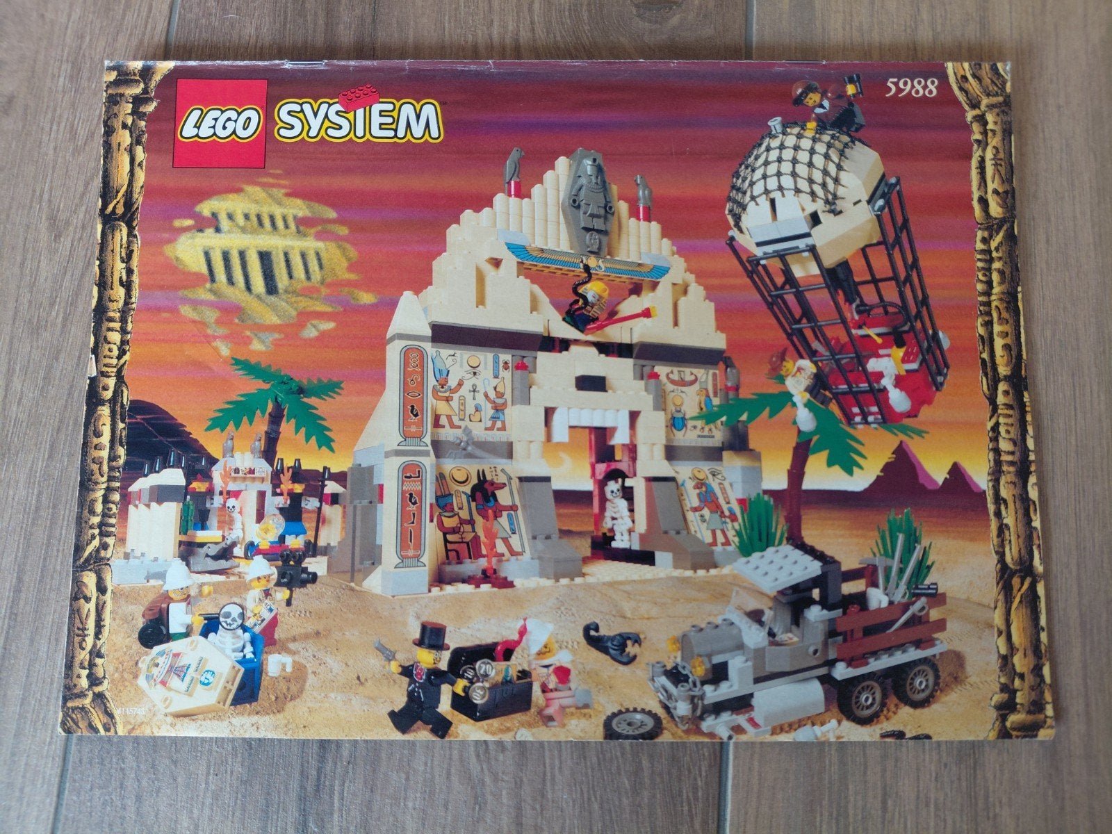 Lego Pharaoh's Forbidden Ruins met instructieboekje -  5988, Compleet, Gebruikt, Overige thema's, Lego