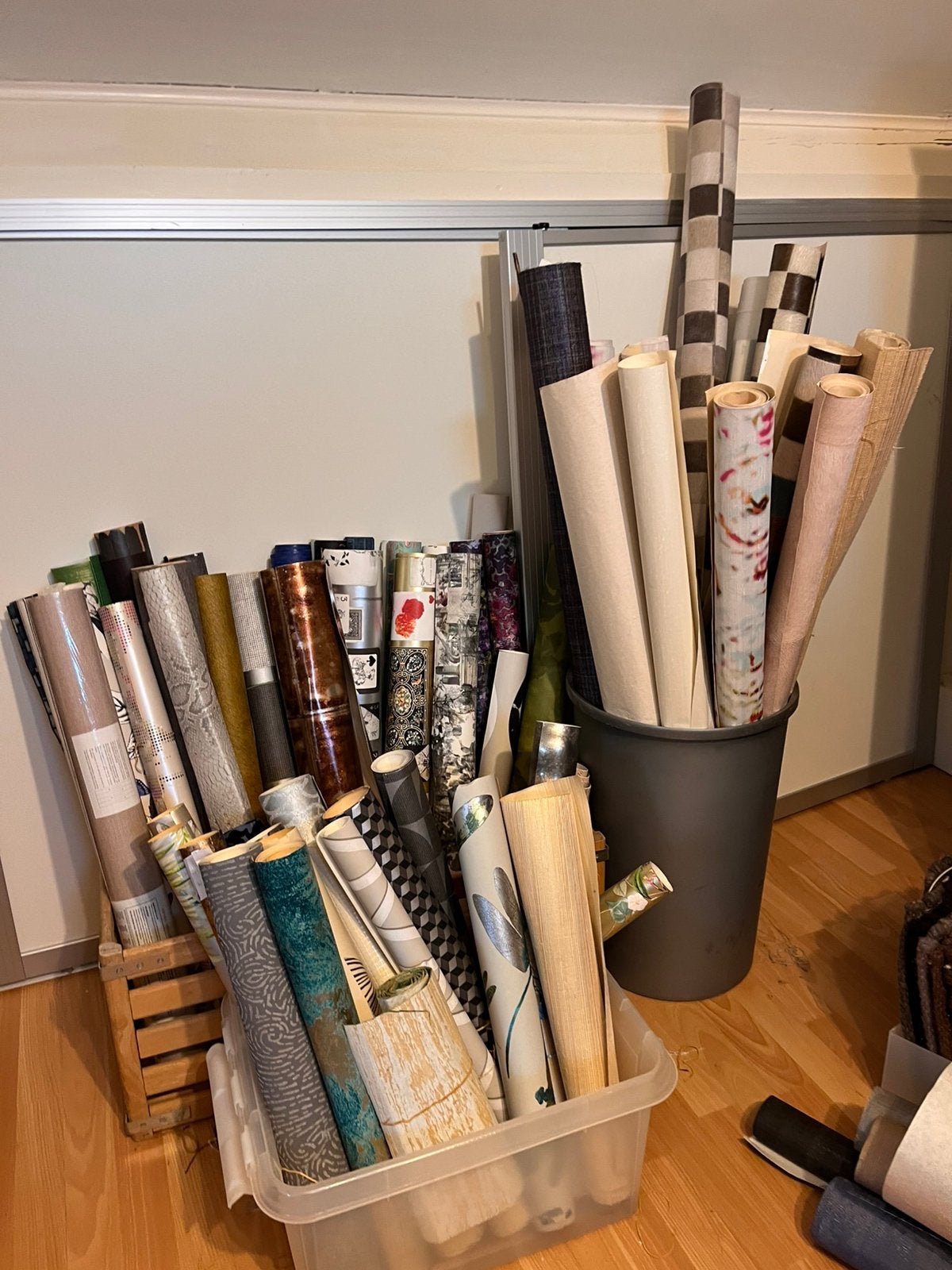 Behangrestanten partij, Nieuw, Meerkleurig, Ophalen of Verzenden, Papier of Karton