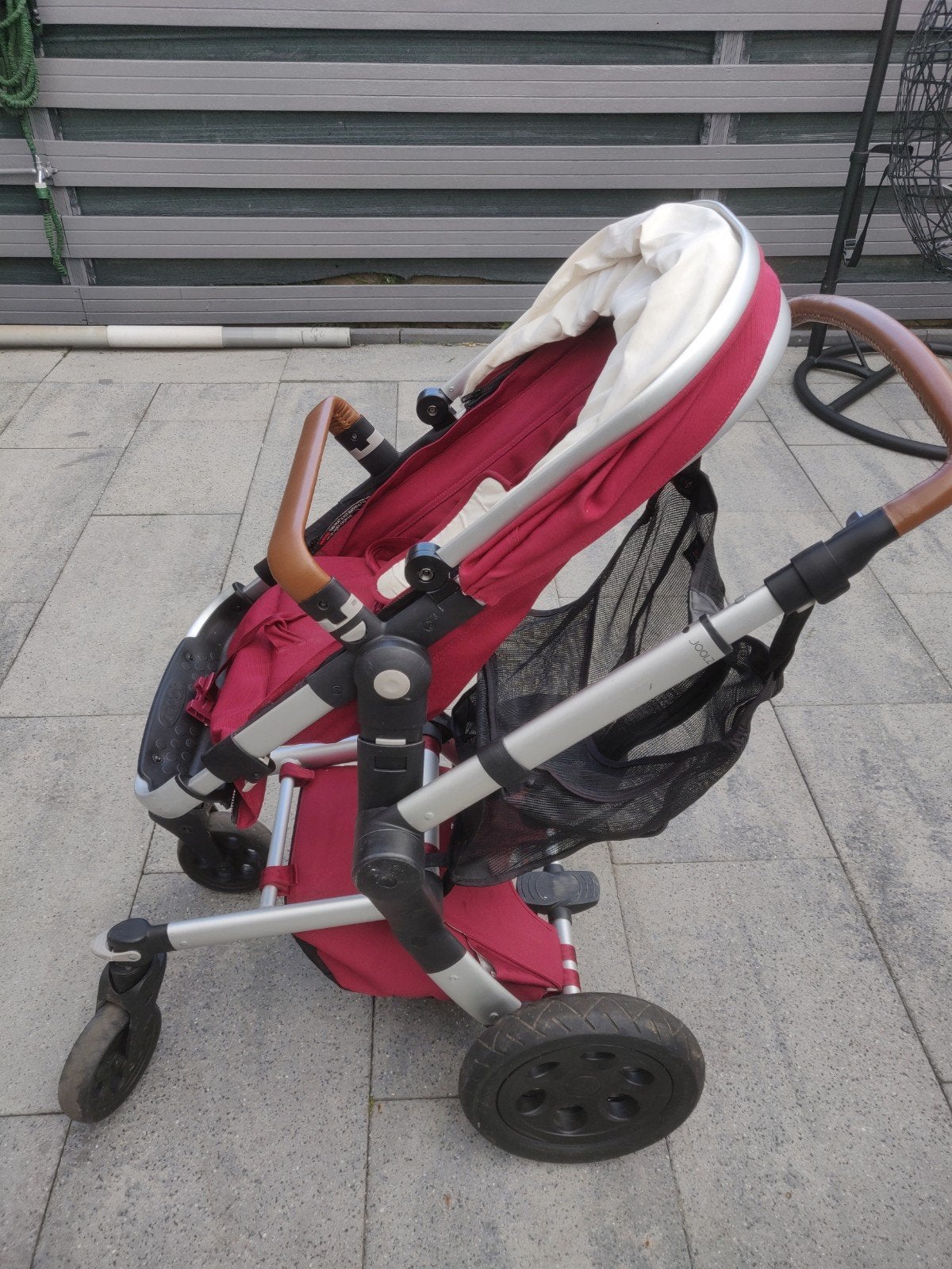 Joolz Day kinderwagen, Kinderen en Baby's, Kinderwagens en Combinaties, Gebruikt, Combiwagen, Luchtbanden, Met reiswieg, Verstelbare duwstang
