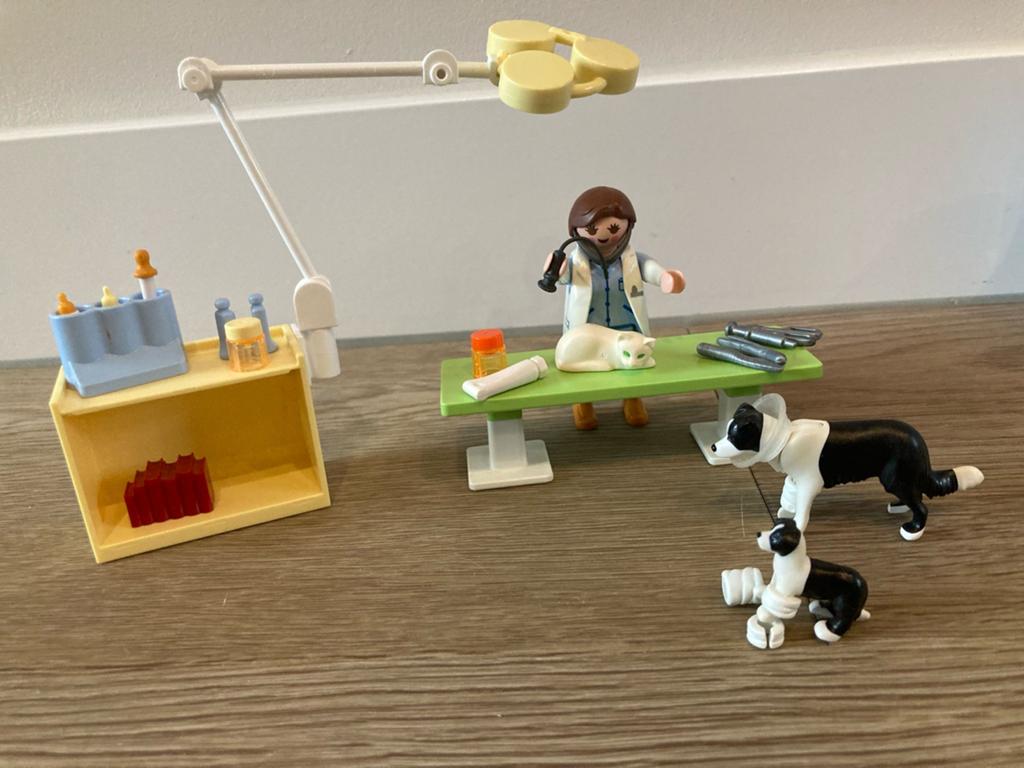 PLAYMOBIL City Life Dierenarts Koffer 5653, Ophalen of Verzenden, Zo goed als nieuw, Jongen of Meisje
