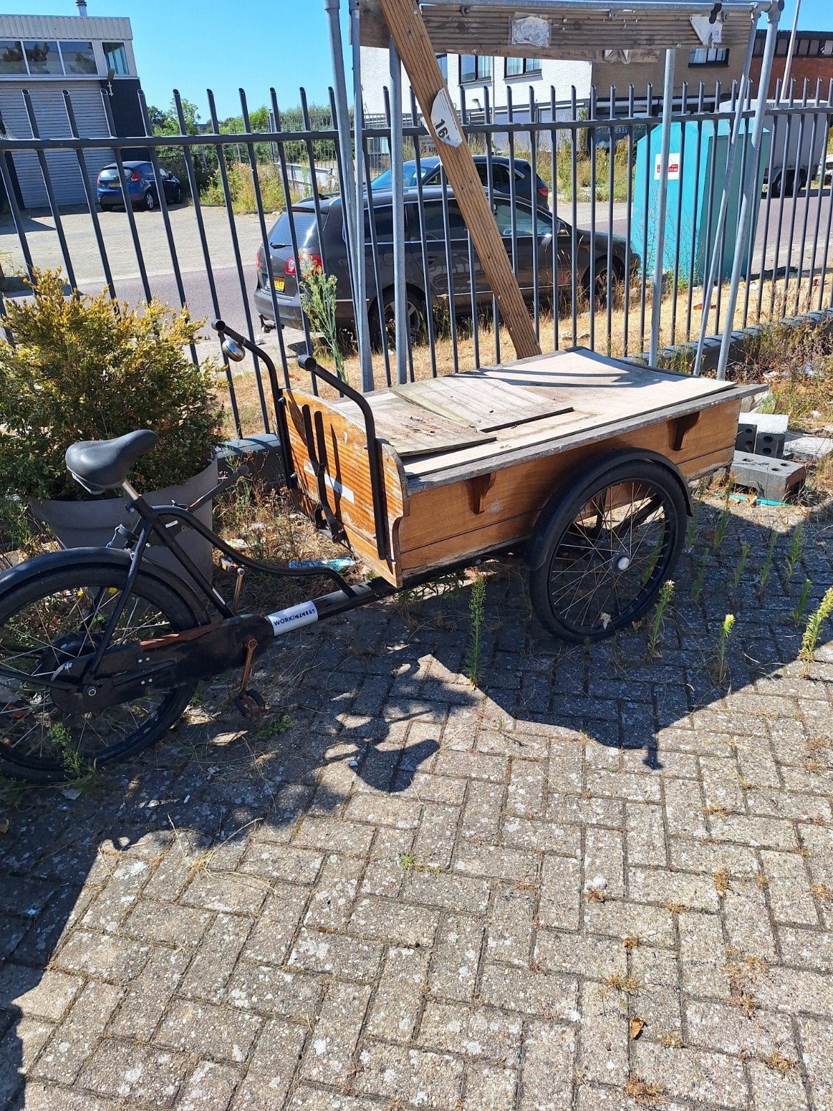 te koop bakfiets, Ophalen, Gebruikt, 1 kind