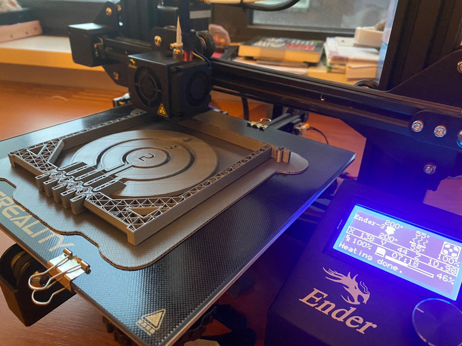 Basis 3D printer - Ender 3 pro met gladplaat, Computers en Software, Ophalen, Gebruikt, Filament