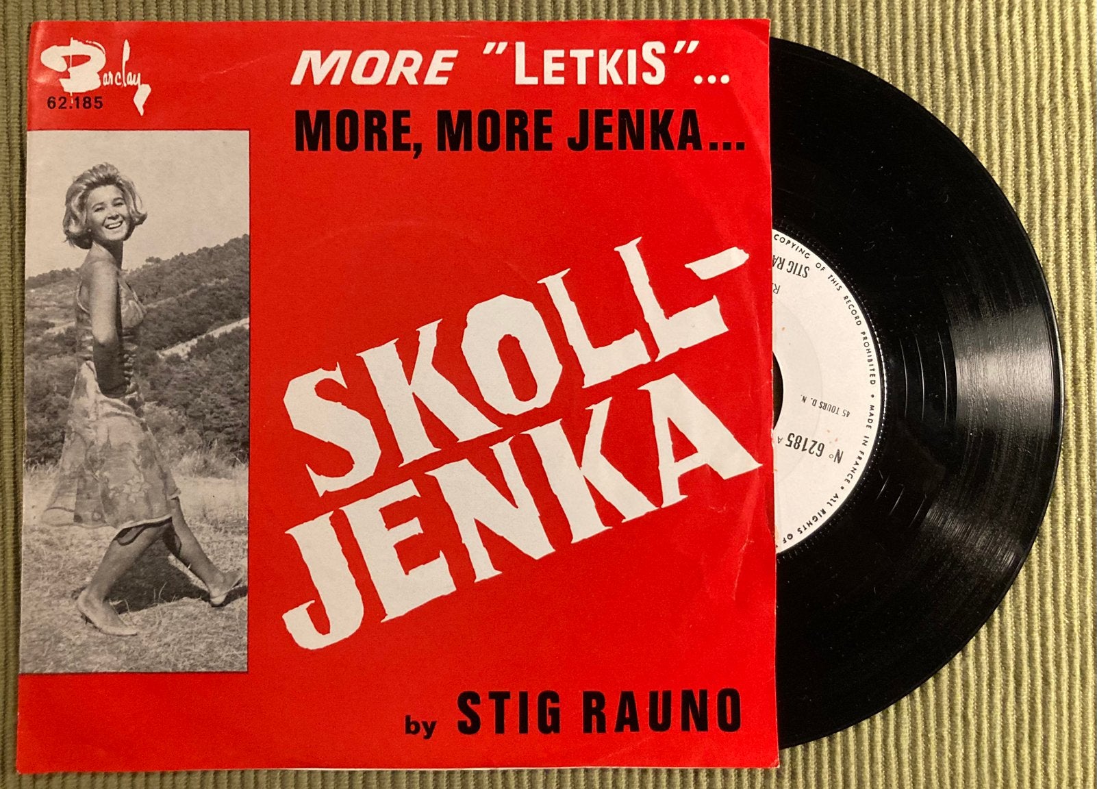 Stig Rauno - Skoll Jenka, 7 inch, Ophalen of Verzenden, Zo goed als nieuw, Pop