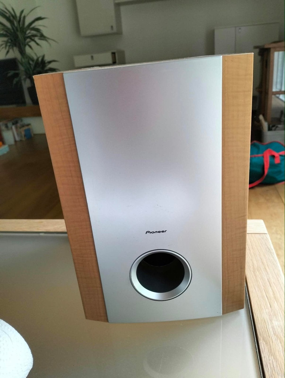 Pioneer S-SLRW Luidspreker - Goed Werkend & Compleet, Ophalen, Inclusief kabels, Subwoofer, Zo goed als nieuw