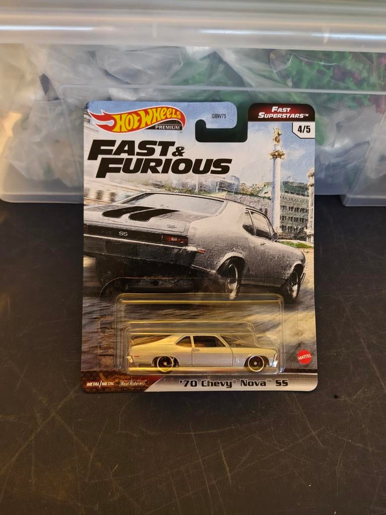 Hot Wheels chevy nova ss, Ophalen of Verzenden, Nieuw, Auto