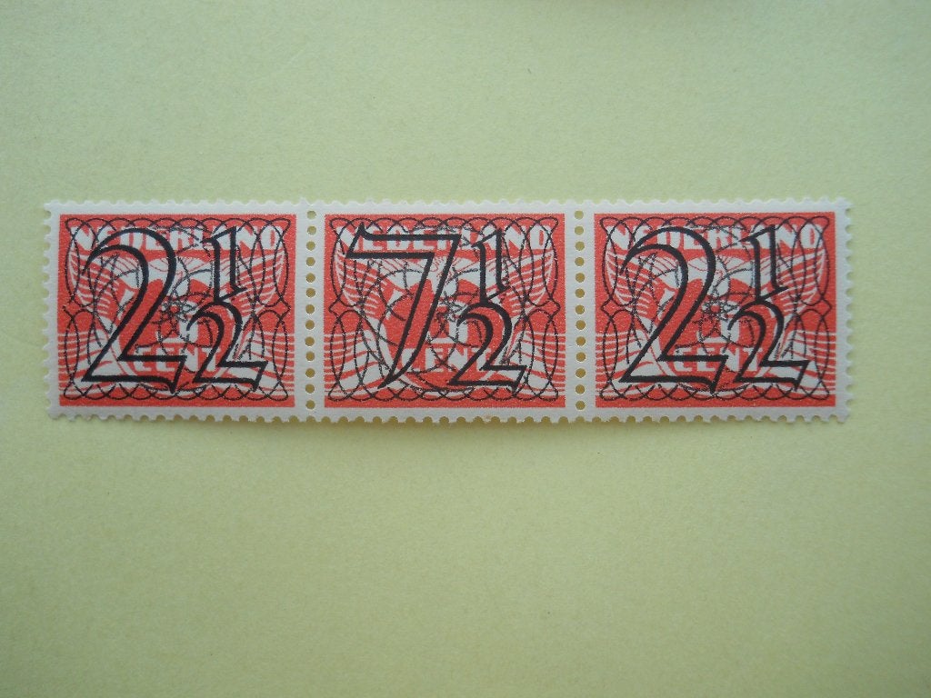 Nederland 1940 Guilloche Combinatie Nvph.356D postfris, Postzegels en Munten, Postzegels | Nederland, Ophalen of Verzenden, T/m 1940