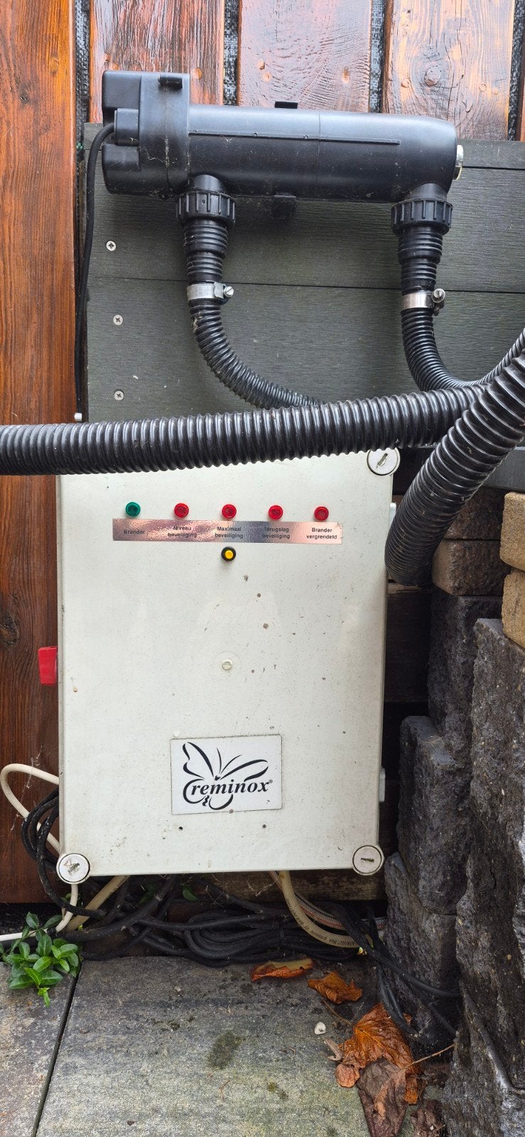 Vijverfilterset: Cremonix UV-C filter en ton, Ophalen, Gebruikt