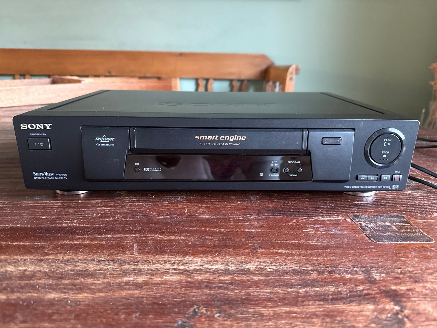 Sony SLV-SE700D1 VHS-videorecorder – goed werkend, Ophalen of Verzenden, Gebruikt, VHS-speler of -recorder