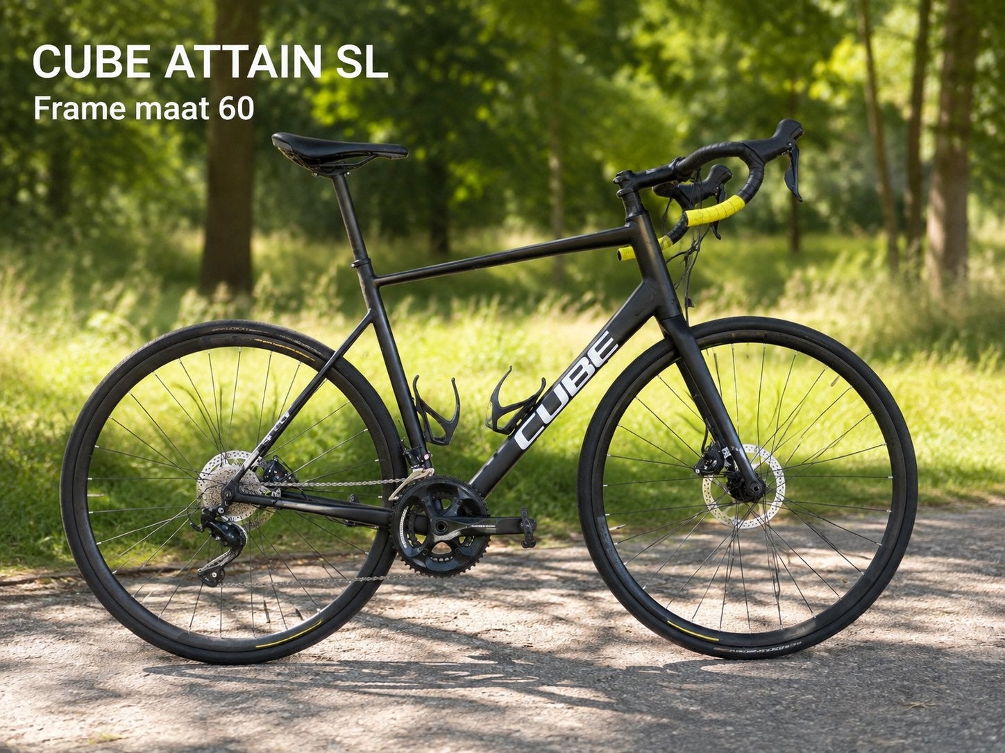 CUBE Attain Race Shimano Tiagra Racefiets, Fietsen en Brommers, Fietsen | Racefietsen, 28 inch, Aluminium, Zo goed als nieuw, Meer dan 20 versnellingen