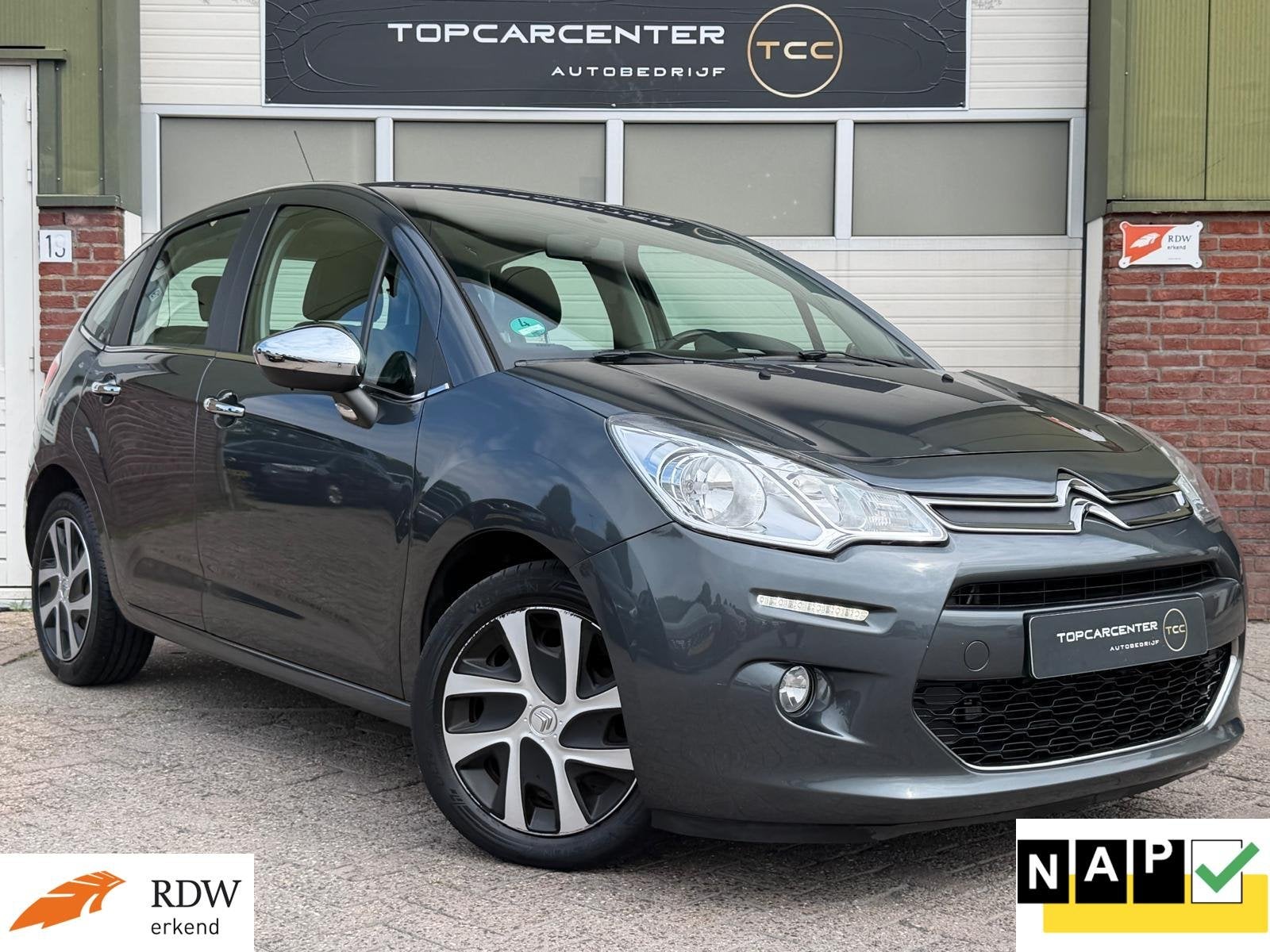 Citroen C3 1.0 VTi Collection/TREKH/PANO/NAVI/CRUISE/APK/NAP, Auto's, Citroën, Voorwielaandrijving, Euro 5, 450 kg, Gebruikt