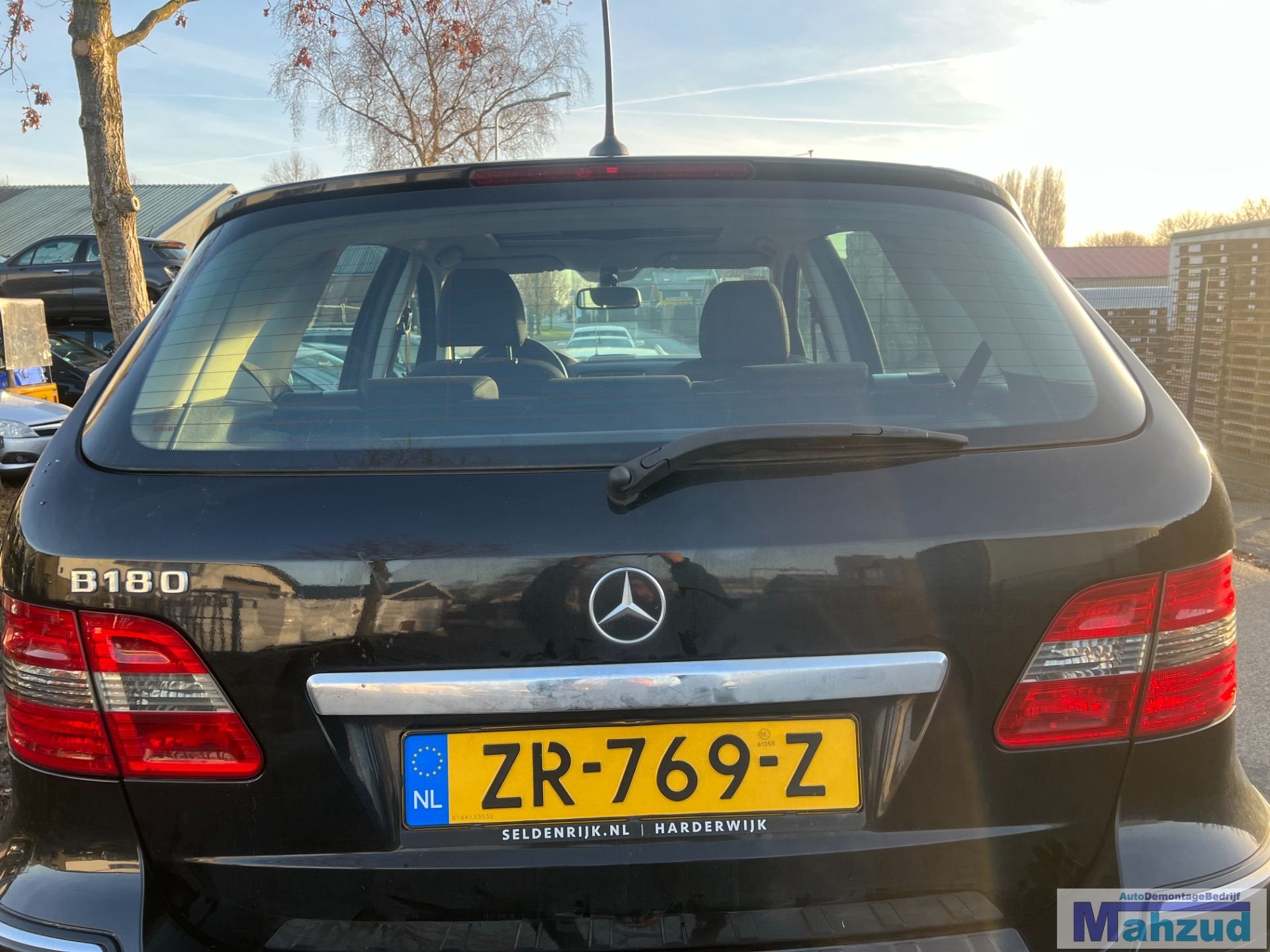 MERCEDES B KLASSE W245 Zwart 191 ACHTERKLEP 2004-2011, Auto-onderdelen, Gebruikt, Mercedes-Benz AG, Deur, Mercedes-Benz