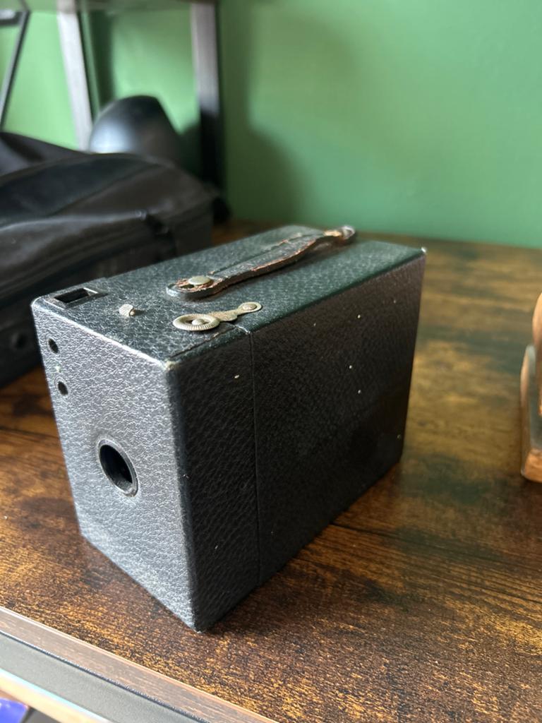 Vintage Kodak No. 2 Hawk-eye Model B Boxcamera, Ophalen of Verzenden, Zo goed als nieuw, Compact, Kodak