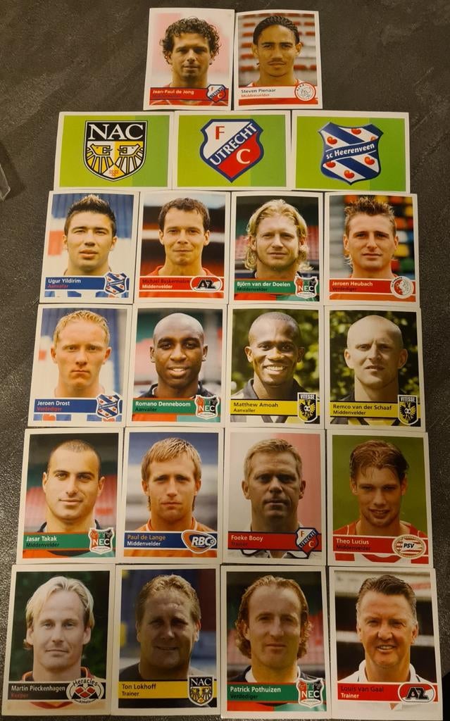 Eredivisie Spelerskaarten - Diverse Clubs, Ophalen of Verzenden, Poster, Plaatje of Sticker
