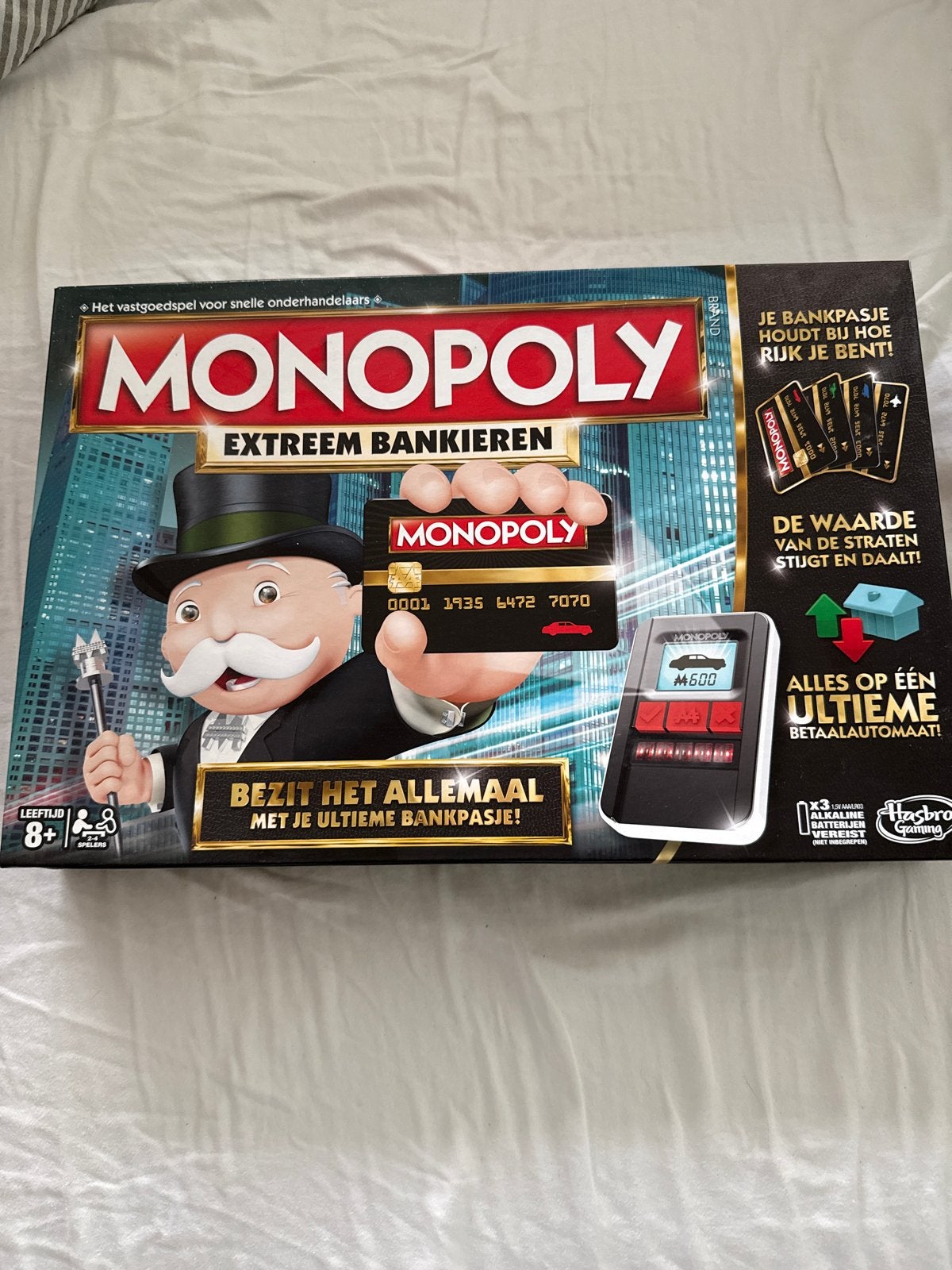 Monopoly Extreem Bankieren - ZGAN, Hobby en Vrije tijd, Drie of vier spelers, Ophalen of Verzenden, Gebruikt