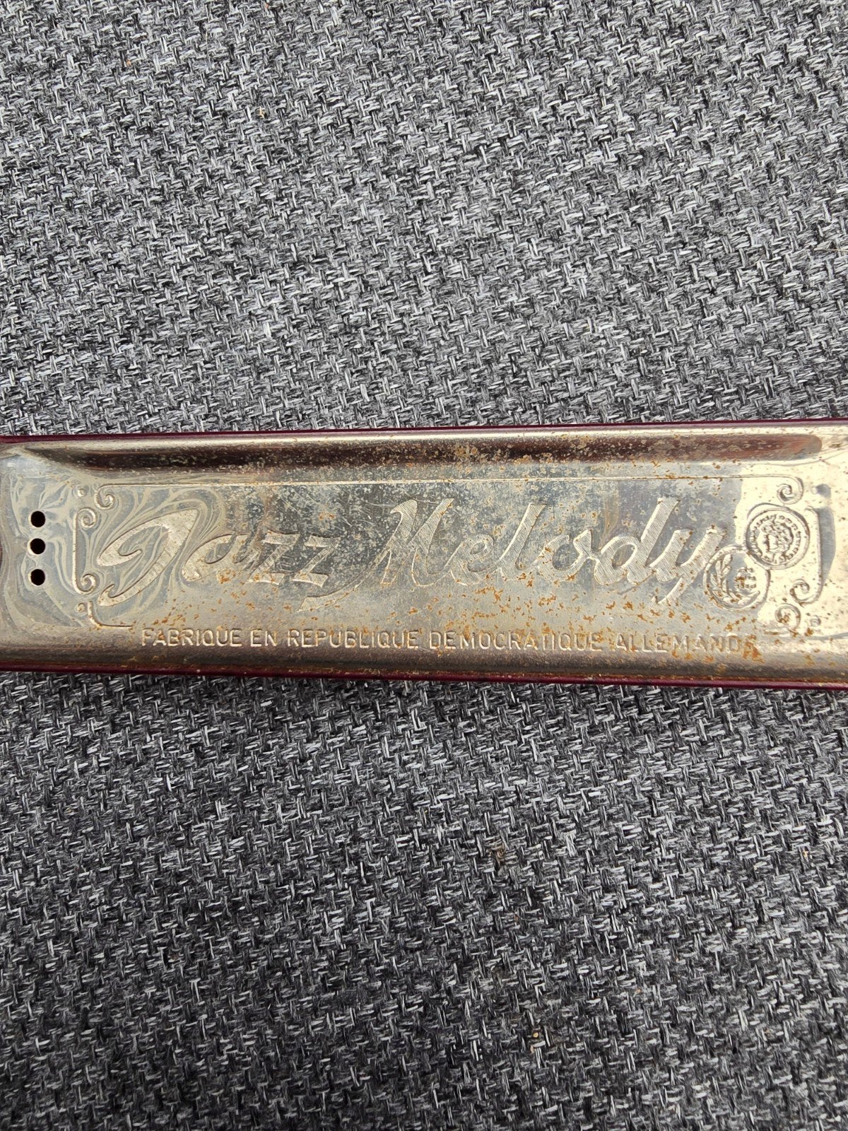 Vintage Jazz Melody Mondharmonica - Made in GDR, Ophalen of Verzenden, Gebruikt