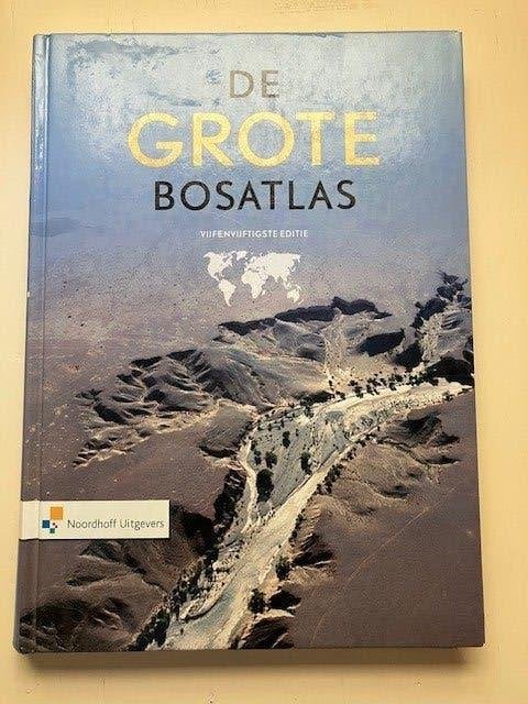 De grote bosatlas 55e editie, Boeken, Bosatlas, 2000 tot heden, Ophalen of Verzenden, Zo goed als nieuw