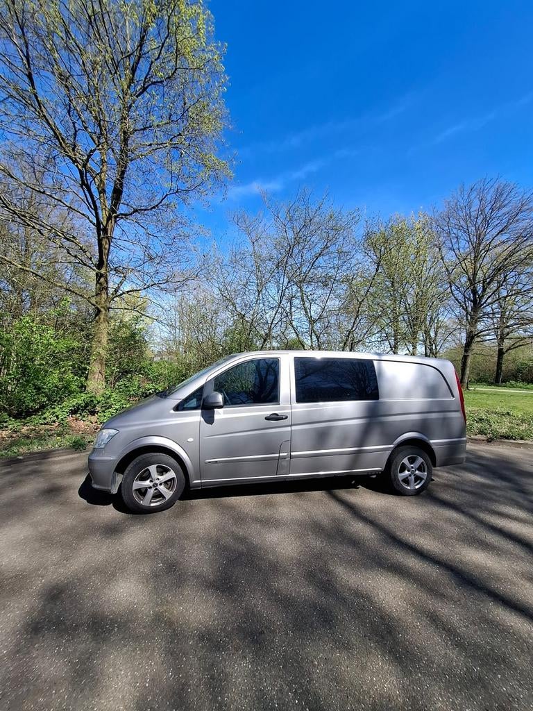 Mercedes-Benz Vito 2.1 CDI 100KW 2011 Marge dubbele cabine, Auto's, Bestelauto's, Automaat, 136 pk, 4 cilinders, Diesel