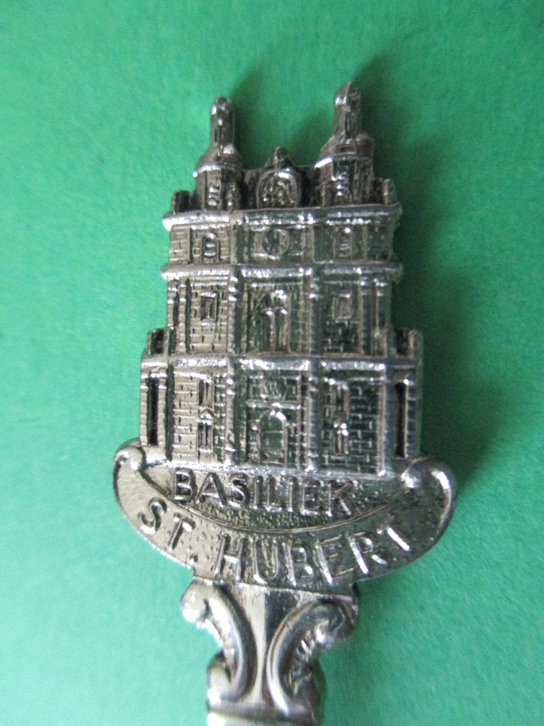 Gebaksvorkje Basiliek St. Hubert , Belgie, Verzenden, Zo goed als nieuw
