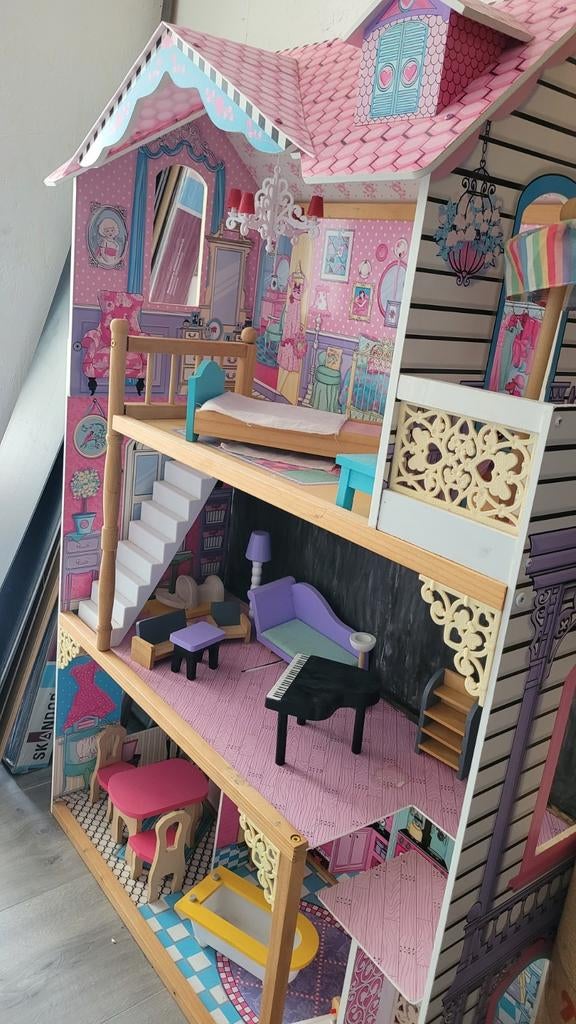 Poppenhuis kidskraft, Ophalen, Poppenhuis