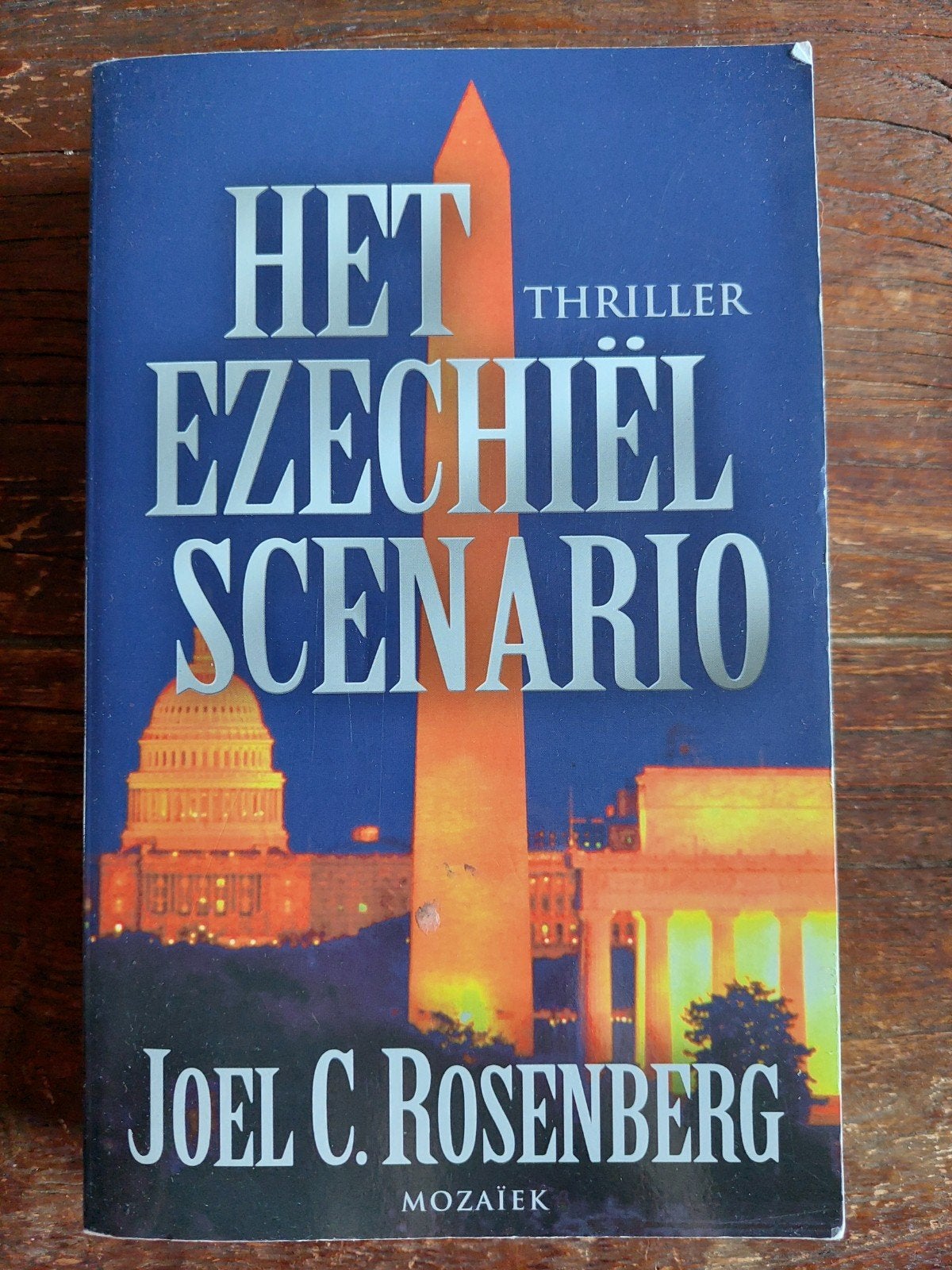 Joel C. Rosenberg - Het Ezechiëlscenario, Boeken, Thrillers, Ophalen of Verzenden, Zo goed als nieuw, Joel C. Rosenberg
