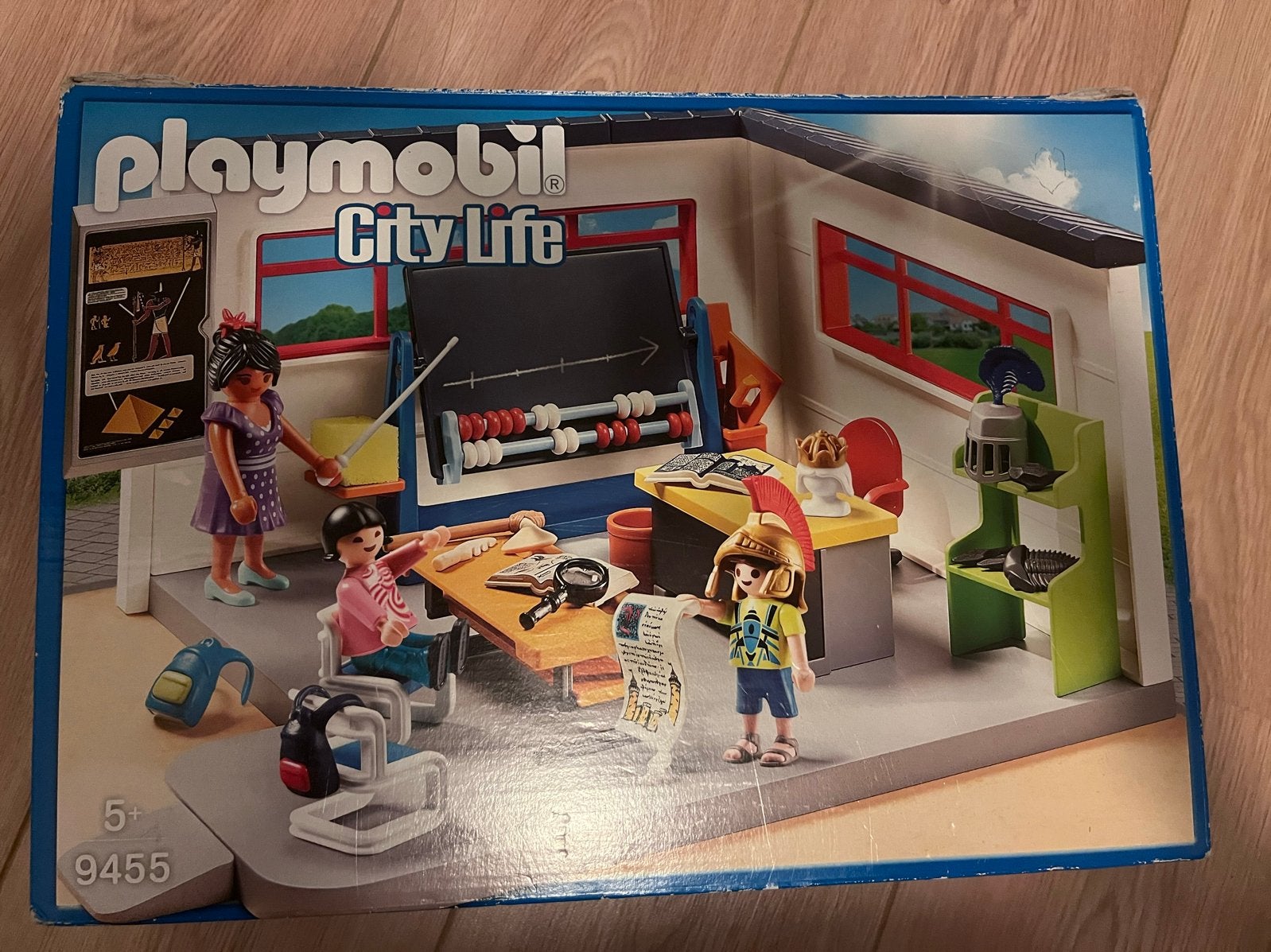 Playmobil City Life 9455 Klaslokaal met inrichting, Gebruikt, Gebouw, Complete set, Ophalen of Verzenden