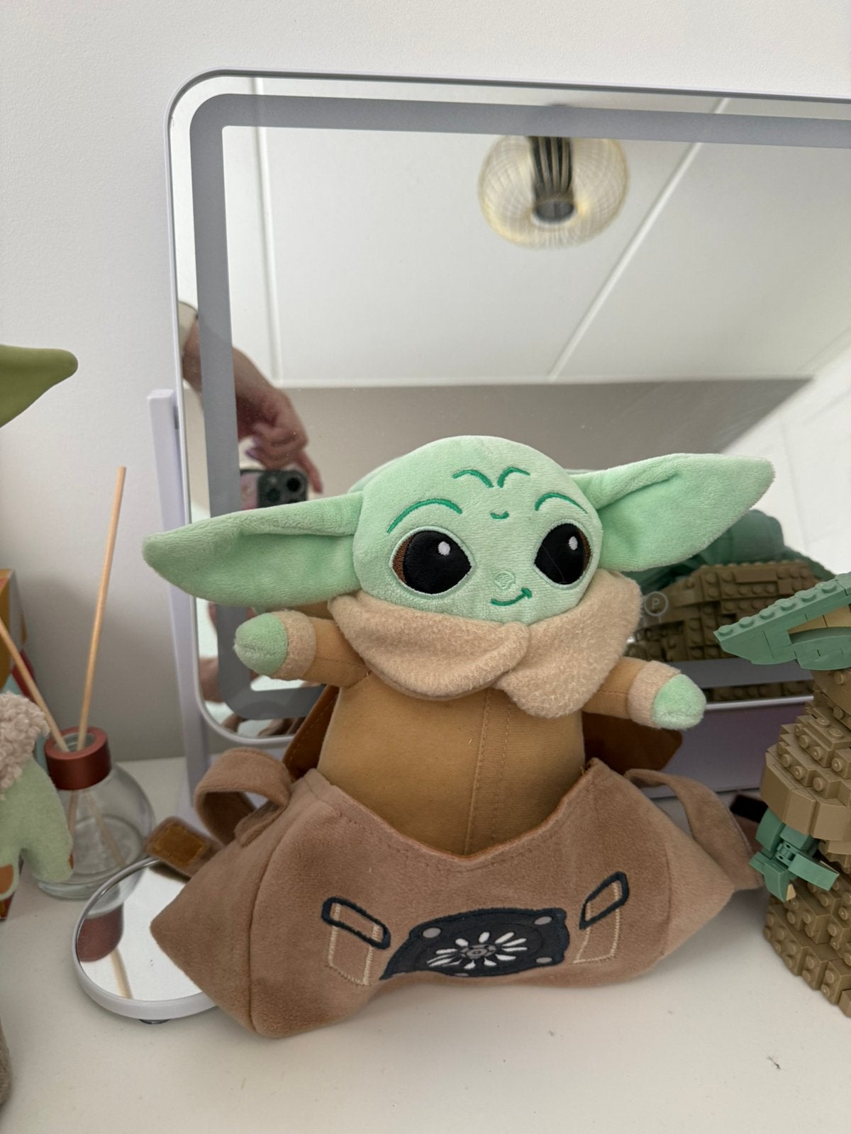 Baby yoda knuffel, Ophalen of Verzenden, Zo goed als nieuw, Overige typen