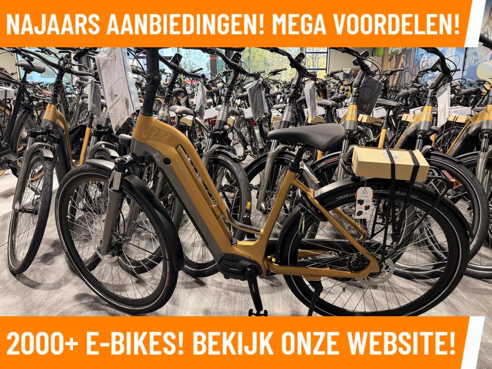 Multicycle MEGA DEALS Shimano motor MAGAZIJN OPRUIMING, Fietsen en Brommers, 51 tot 55 cm, Nieuw, 50 km per accu of meer, Overige merken