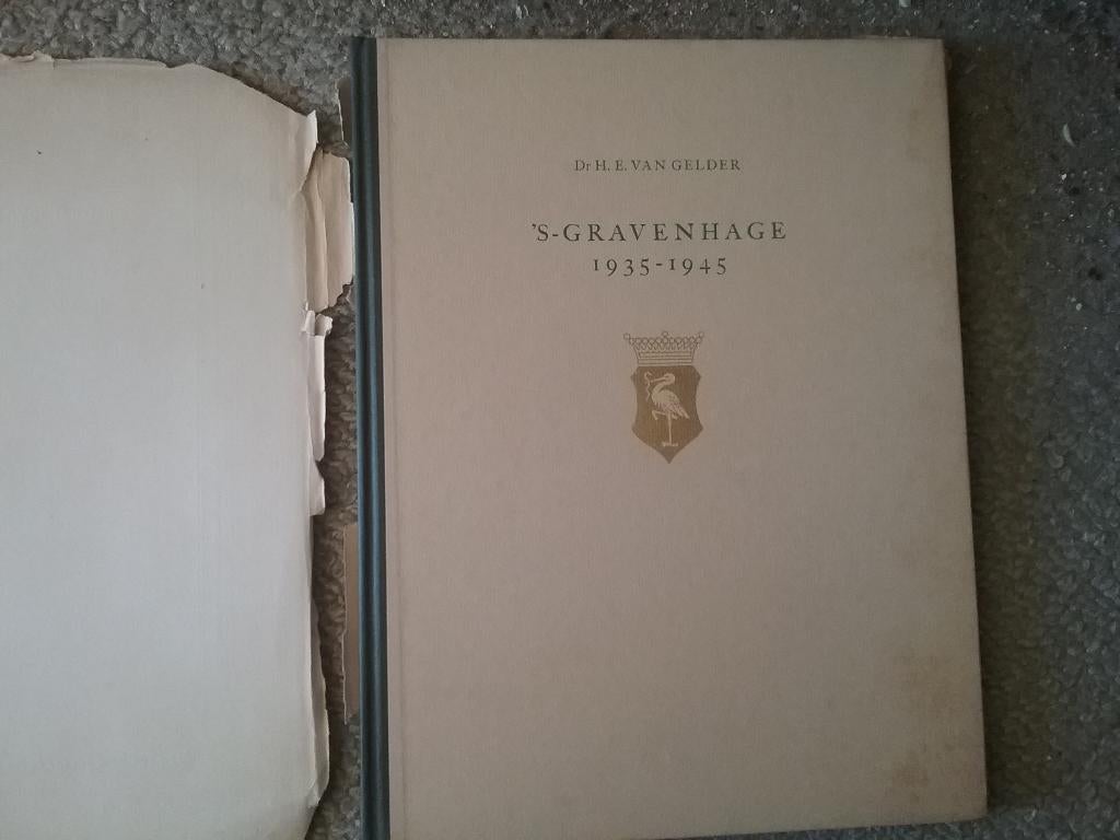 's-Gravenhage 1935-1945 / H v Gelder (1946; Den Haag), Ophalen of Verzenden, 20e eeuw of later, Gelezen