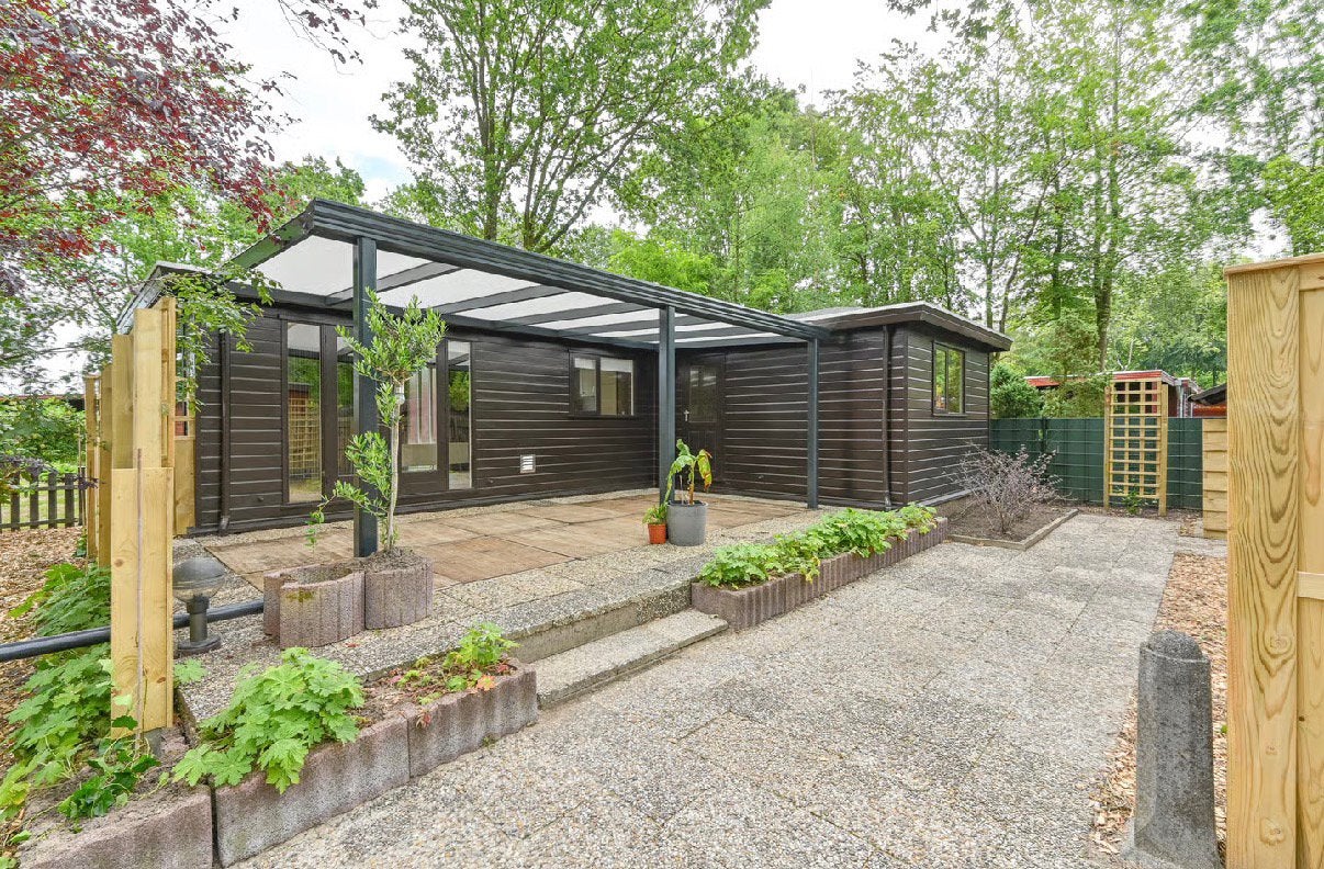 Chalet,Erm,Meer,Eigen grond,Vakantie,Drenthe,Waterski, 50 m², Chalet, Drenthe, 2 slaapkamers