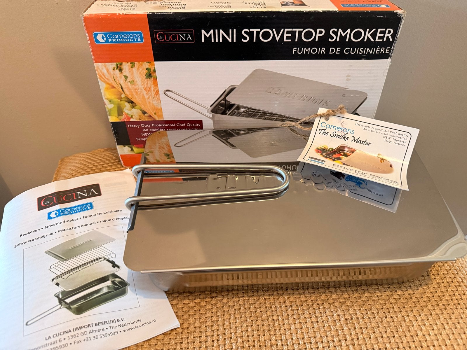 Mini Stovetop Smoker - Rookoven, Ophalen, Nieuw
