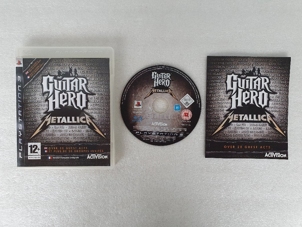 PS3: Guitar Hero - Metallica, Muziek, Gebruikt, 1 speler, Ophalen of Verzenden