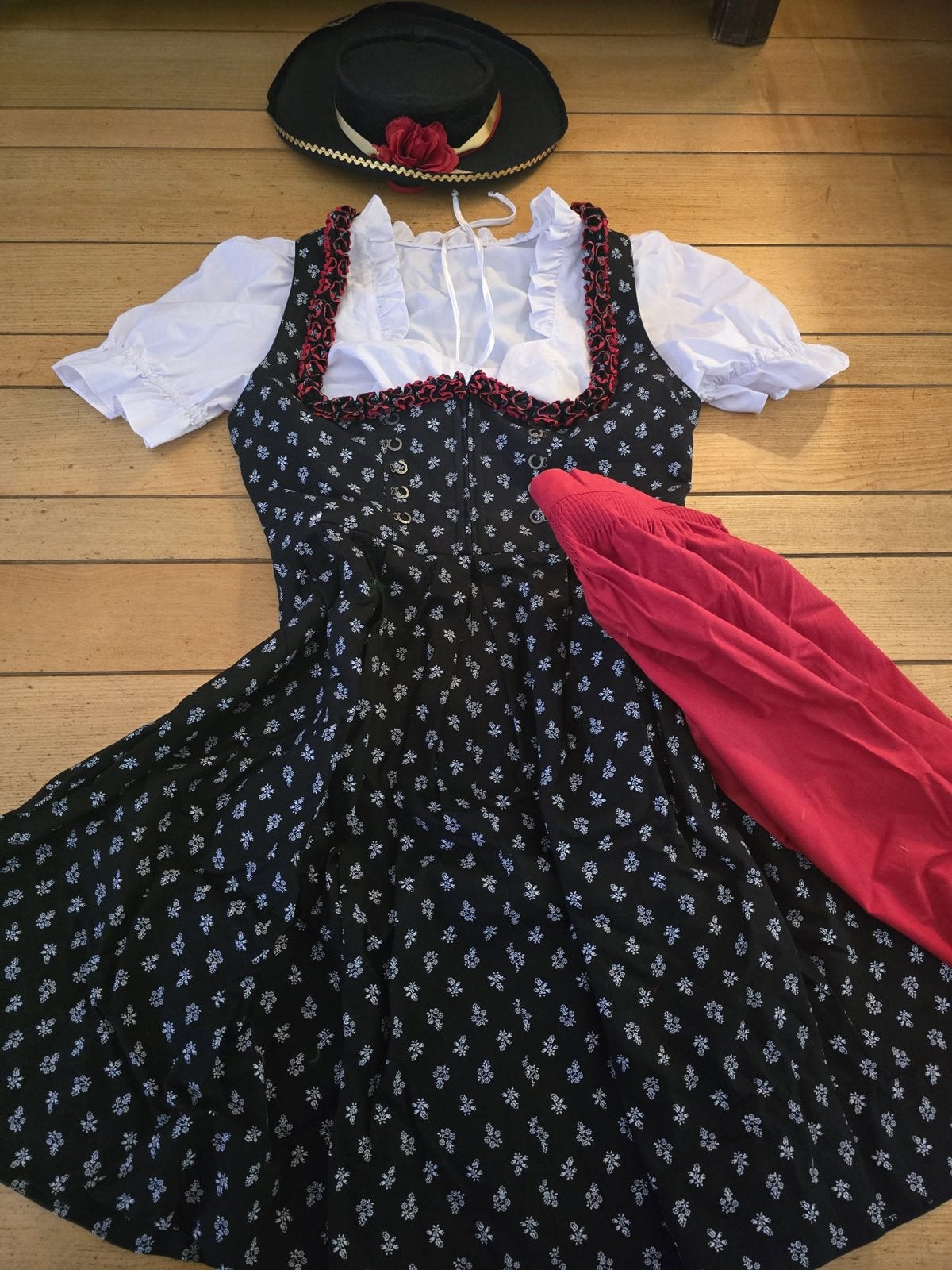 Dirndl Jurk - Perfecte Staat - Maat 40, Kleding, Ophalen, Maat 38/40 (M), Overige thema's