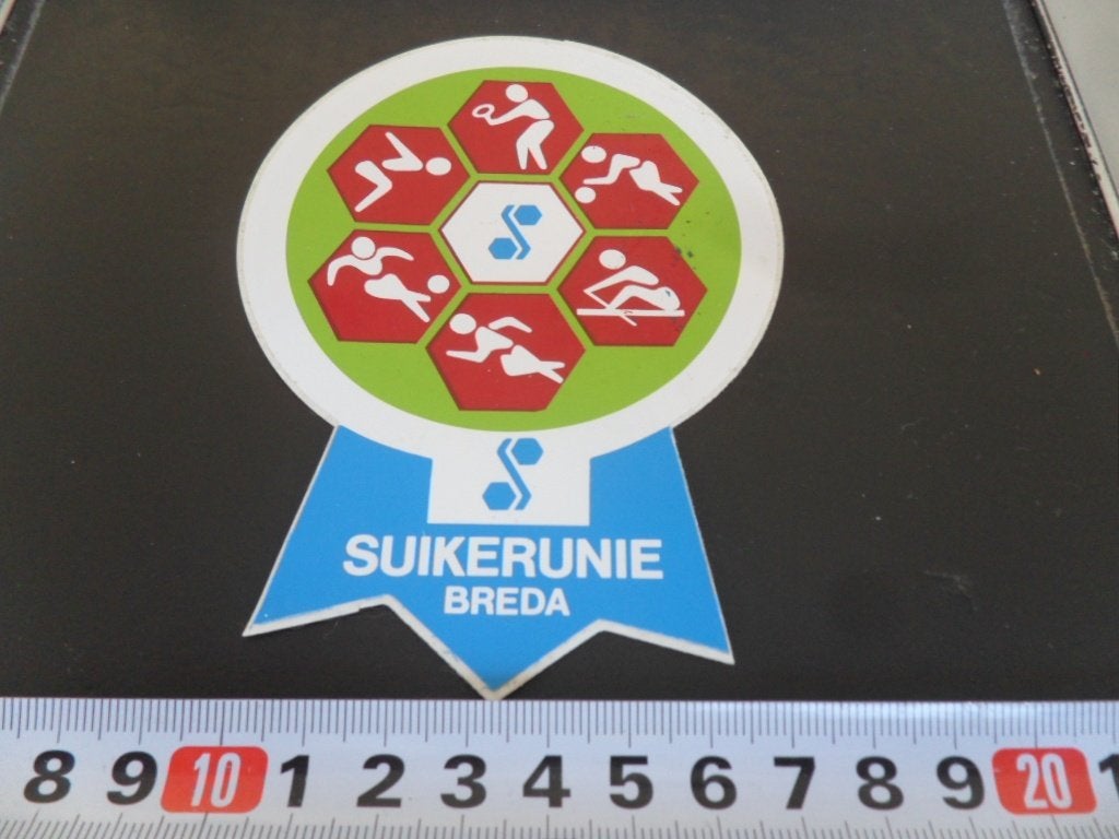 sticker Breda SUIKERUNIE, Ophalen of Verzenden, Zo goed als nieuw