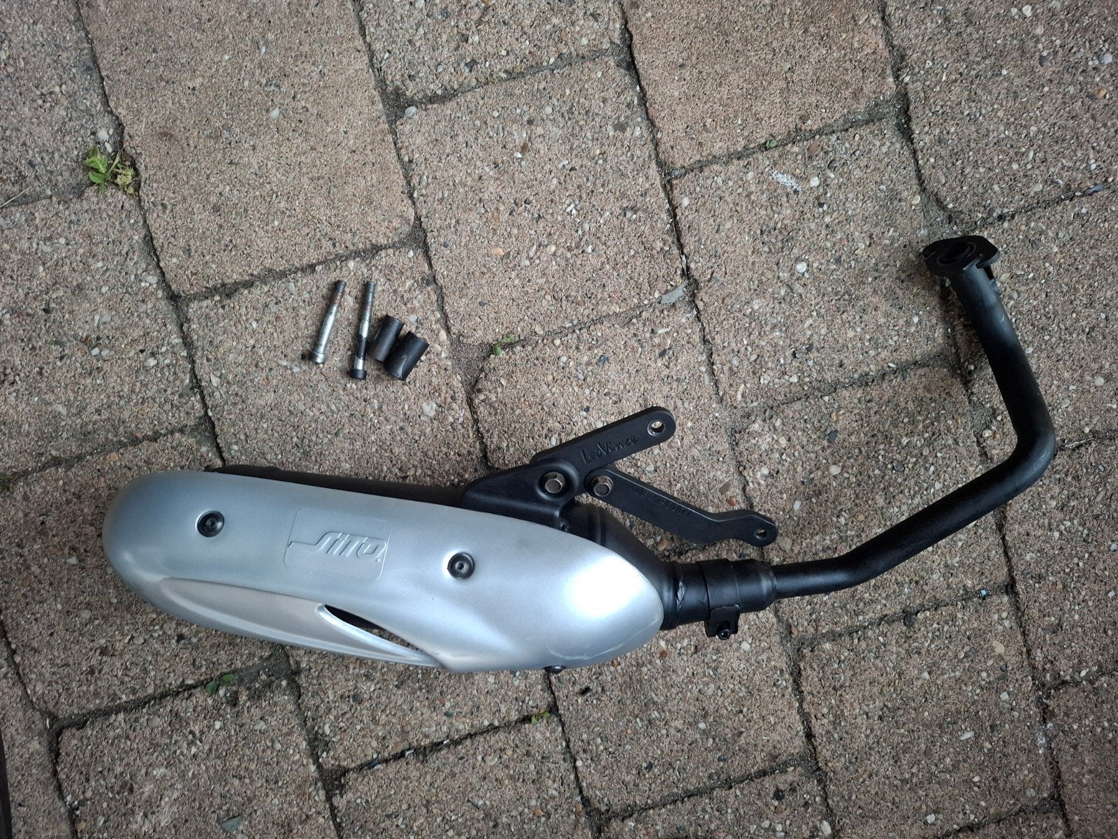 Sito uitlaat  Kymco Agility 10 inch wielen agm, Ophalen of Verzenden, Nieuw, Uitlaat, Kymco