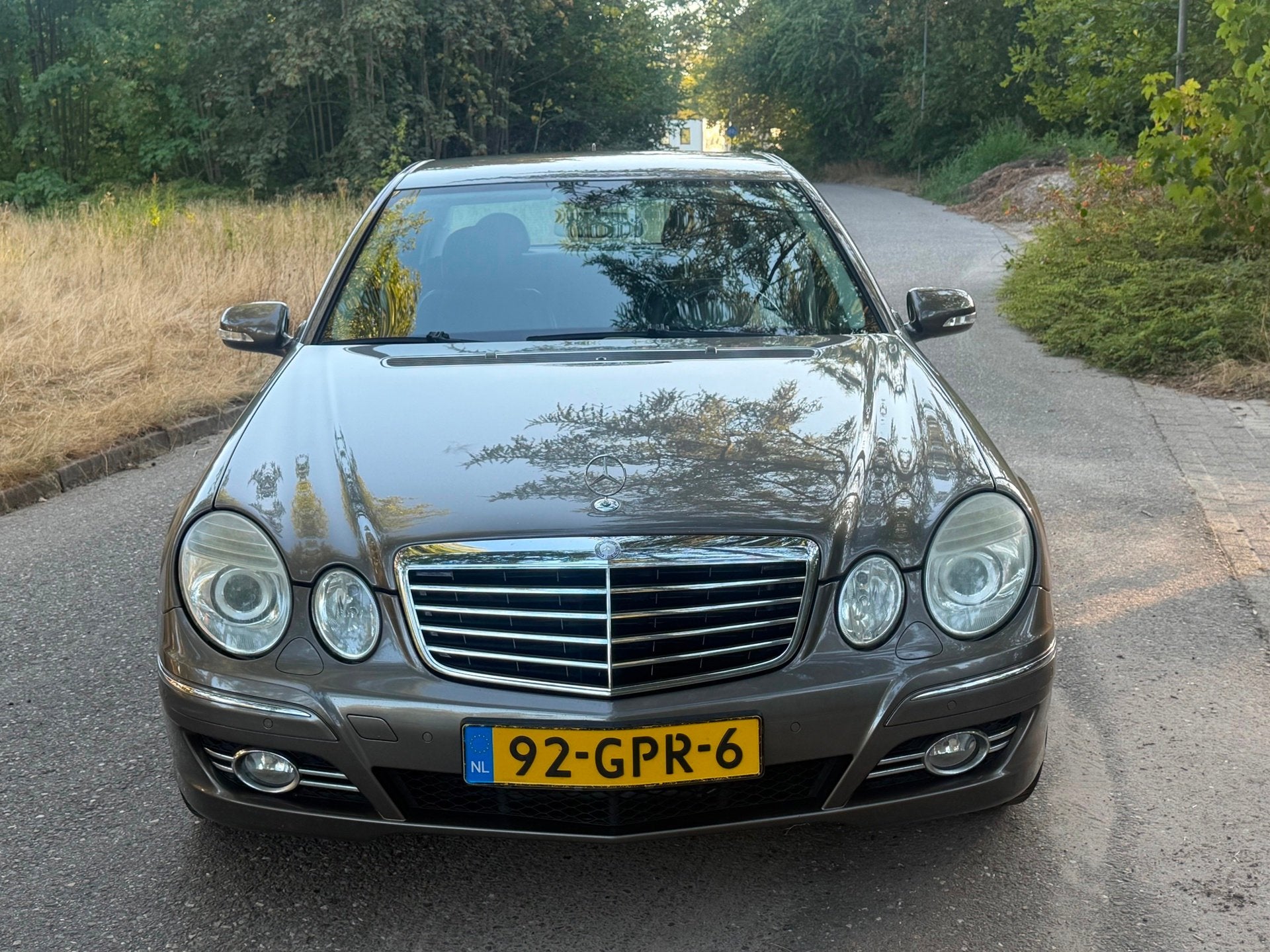 Mercedes-Benz E-klasse 200 CDI Avantgarde 2008 Sedan Topstaa, Automaat, Gebruikt, Zwart, 4 cilinders