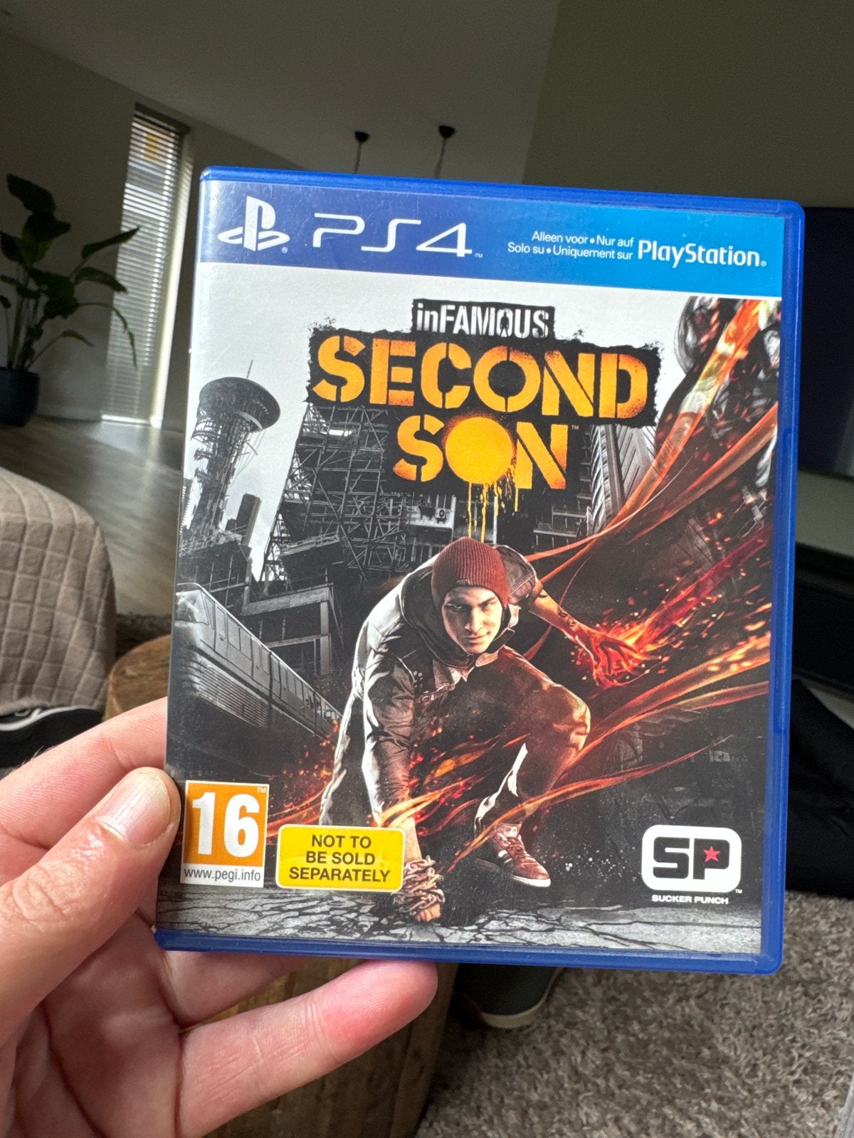 inFAMOUS Second Son PS4 - Actie-avontuur, Gebruikt, 1 speler, Vanaf 16 jaar, Ophalen