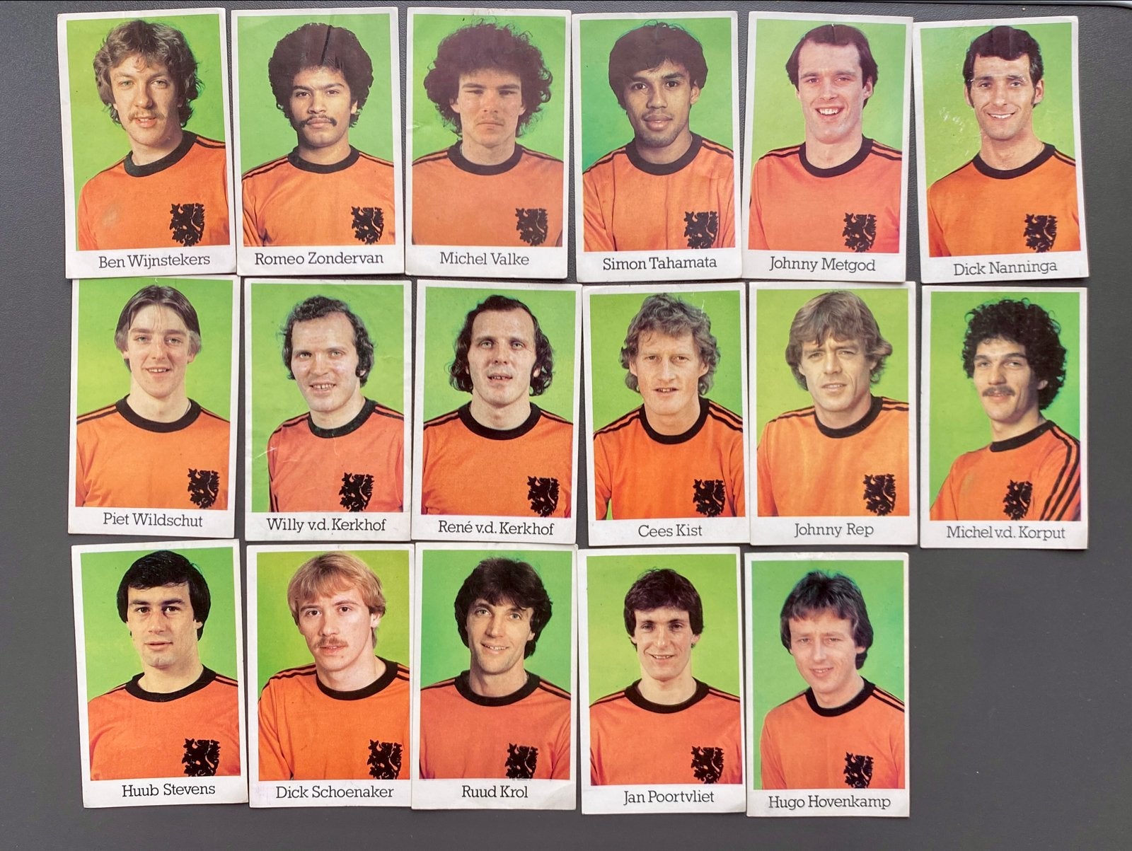 Hema Voetbal Stickers EK 1980 - Nederlands Elftal, Ophalen of Verzenden, Zo goed als nieuw, Sport
