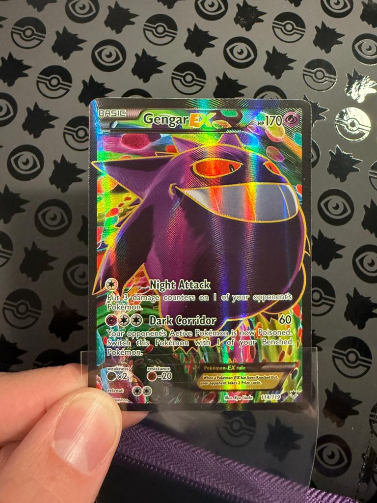 Gengar ex phantom forces 114/119, Ophalen of Verzenden, Zo goed als nieuw, Losse kaart, Foil