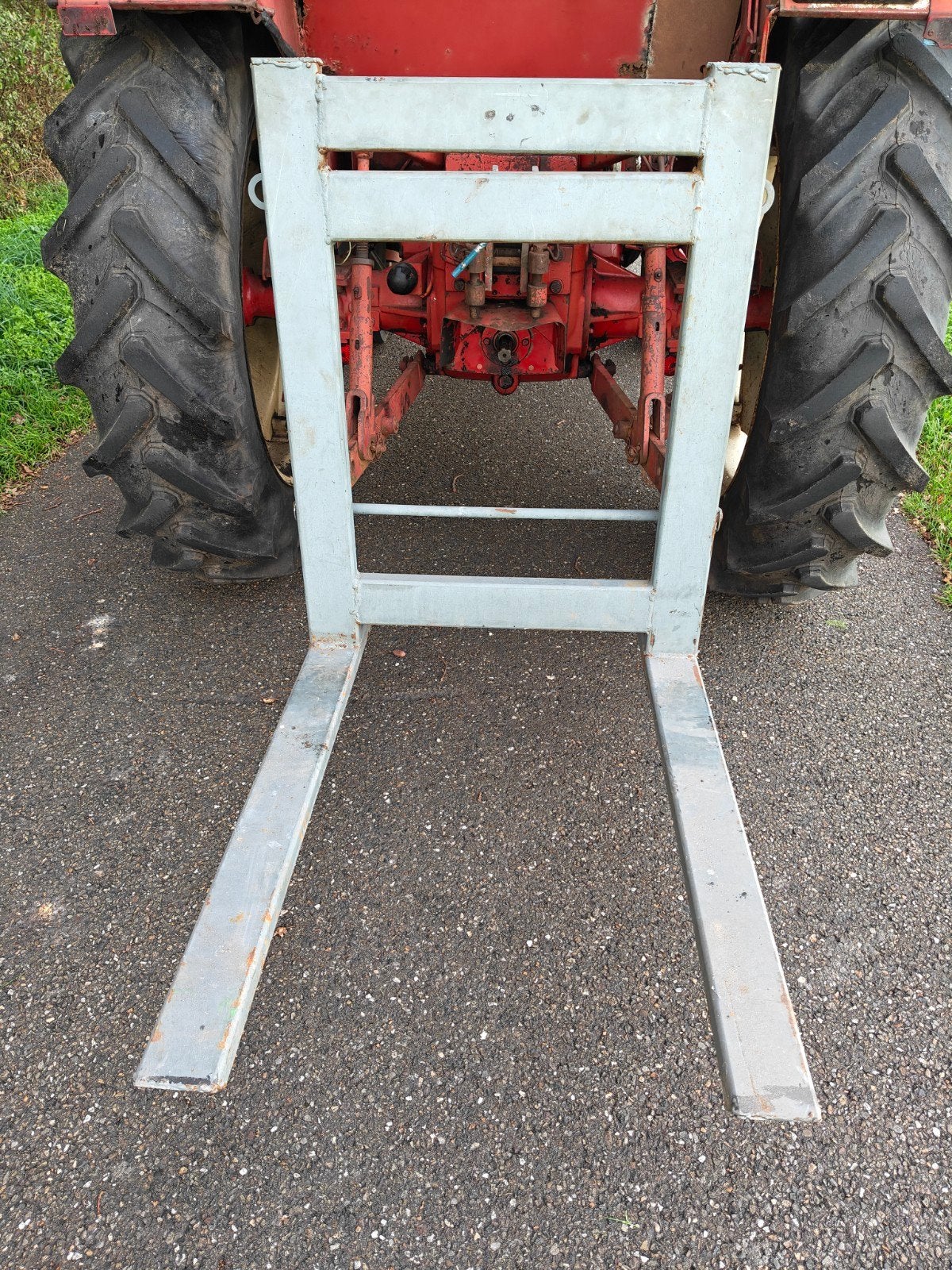 Palletvork, Ophalen, Gebruikt