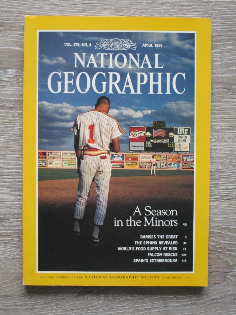 National Geographic vol. 179 No. 4 April 1991, Ophalen of Verzenden, Gelezen, Overige gebieden
