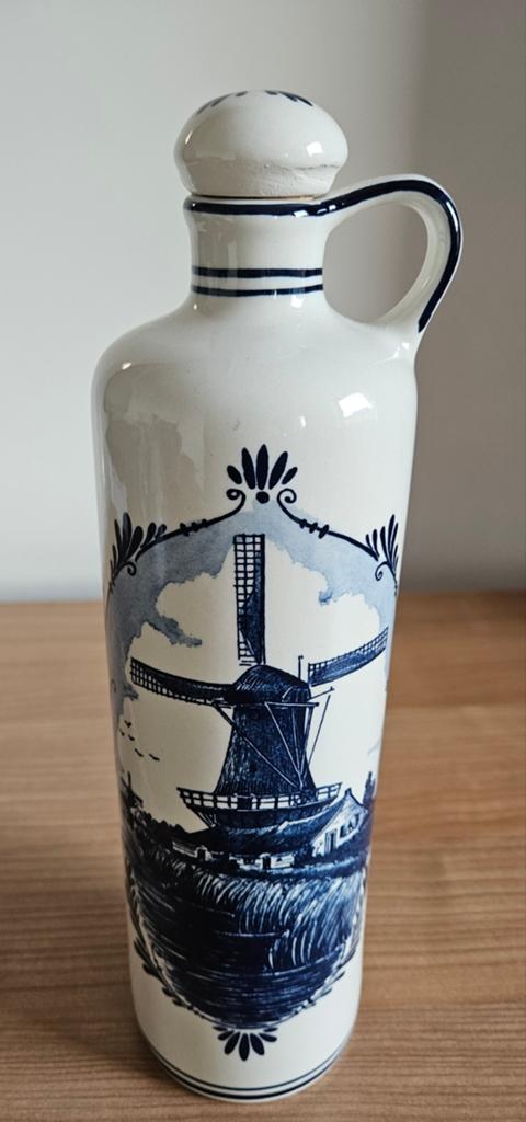 Montagne Original Delfts Blauw Handgeschilderde Karaf, Ophalen of Verzenden
