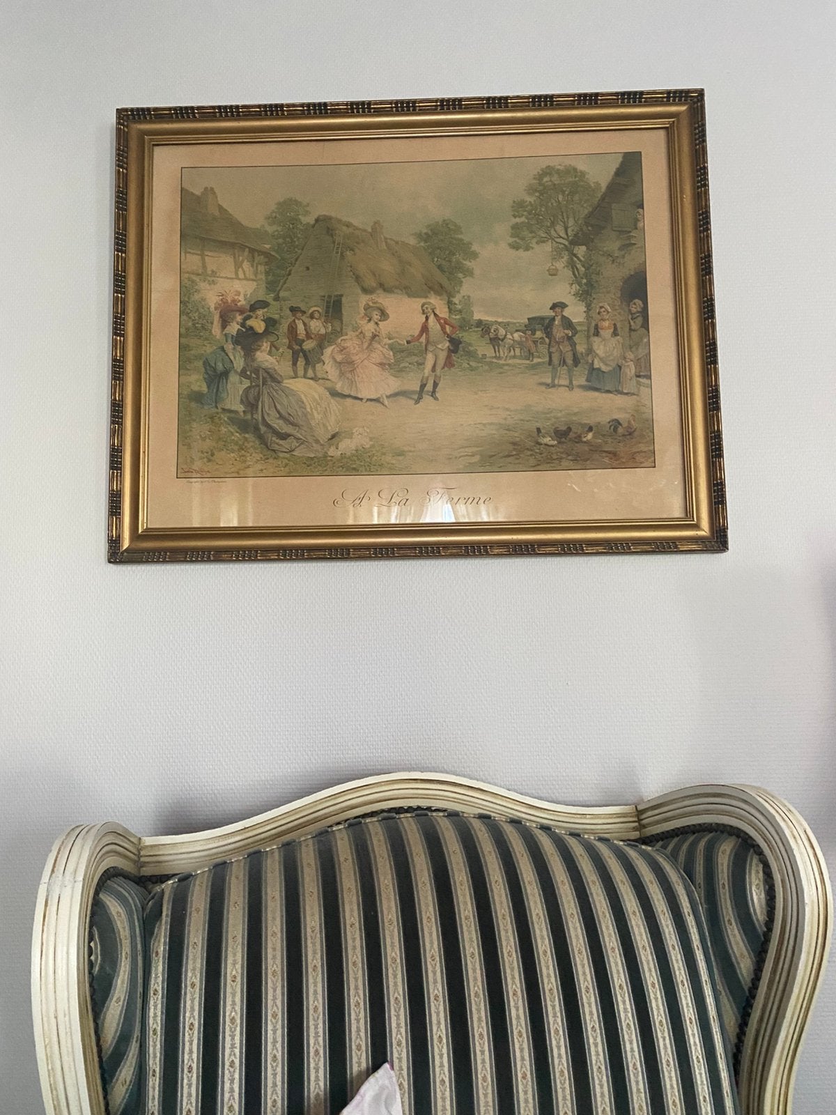 Mooi prent schilderij, Antiek en Kunst, Ophalen