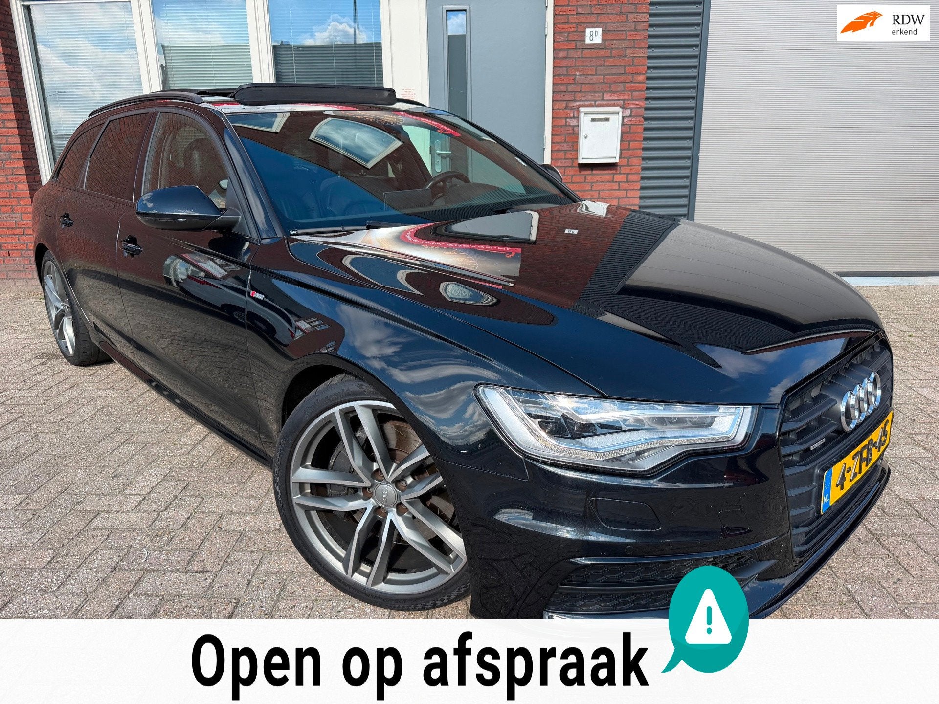 Audi A6 Avant 3.0 TDI BiT quattro Sport Edition / Navi / Cam, Automaat, Euro 5, Met garantie (alle), Zwart