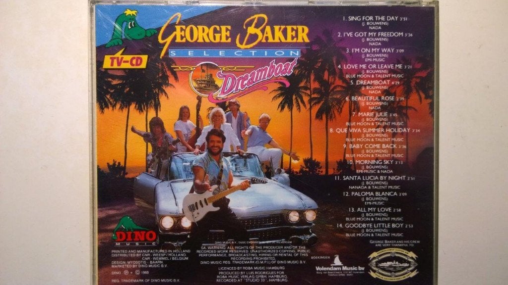 George Baker Selection - Dreamboat, Ophalen of Verzenden, Zo goed als nieuw, Pop, Album