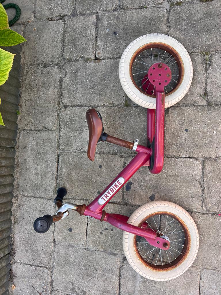 Loopfiets Trybike  rood, Fietsen en Brommers, Fietsen | Kinderfietsjes, Gebruikt, 16 tot 20 inch, Ophalen